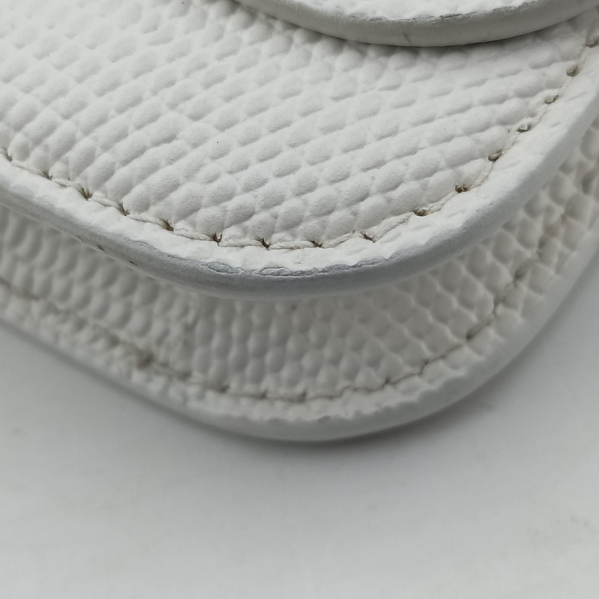 B.Logo White Leather 593615.9000.U.568148B.ロゴ ホワイト レザー 593615.9000.U.568148