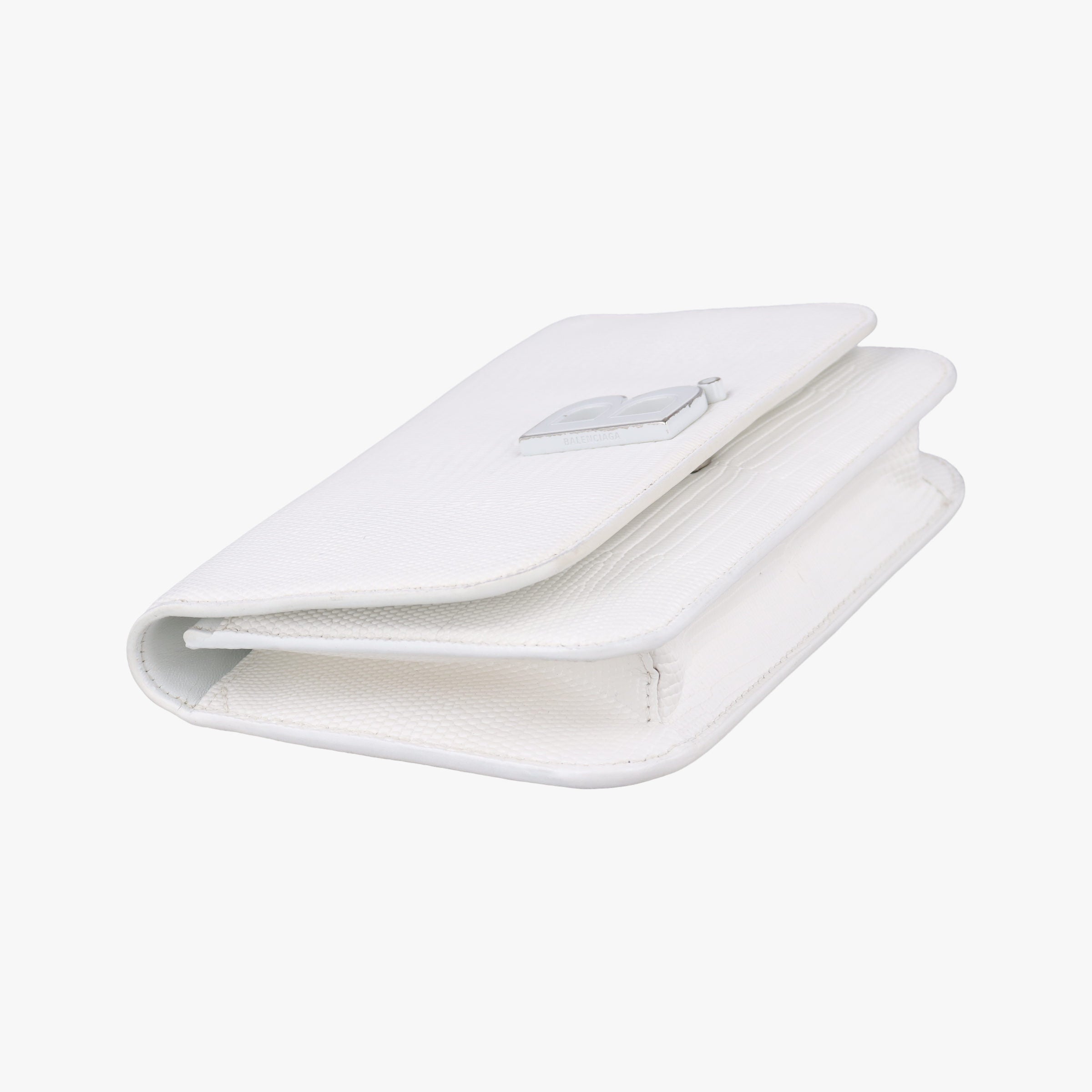 B.Logo White Leather 593615.9000.U.568148B.ロゴ ホワイト レザー 593615.9000.U.568148