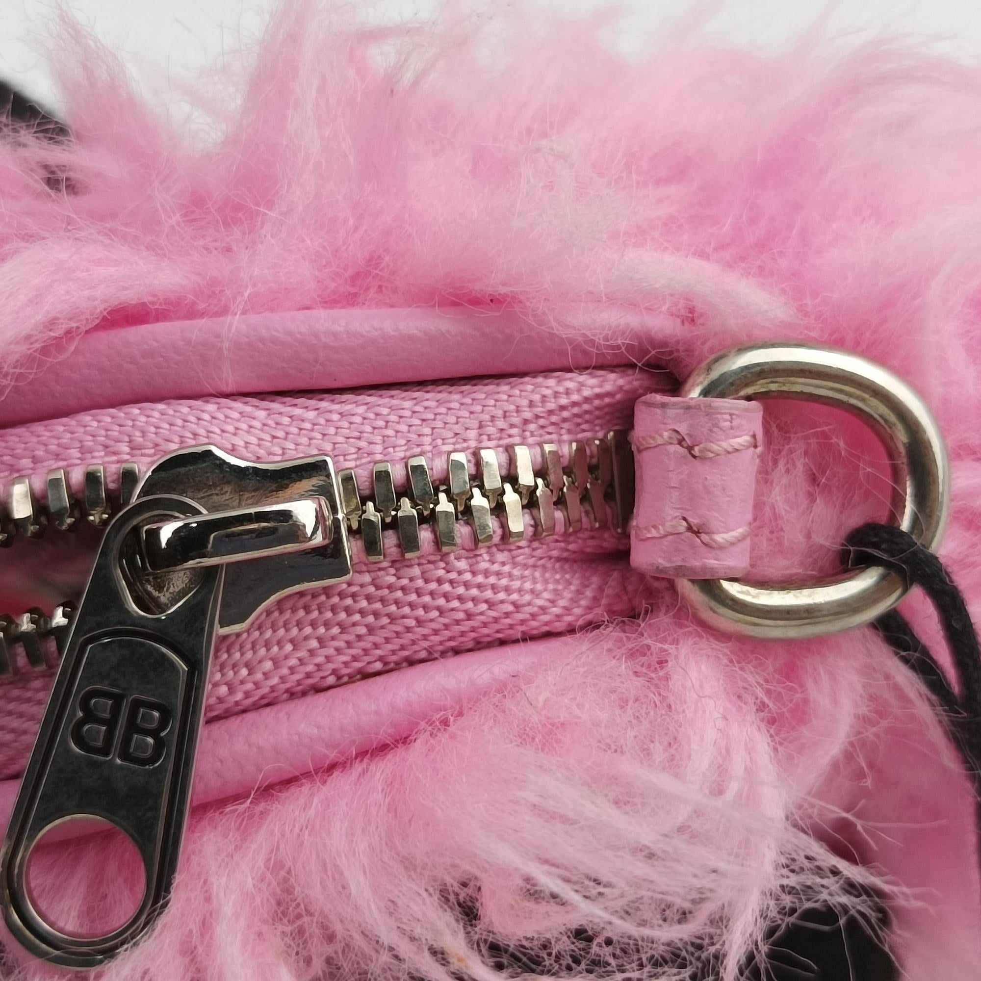 Le Cagole Pink Faux fur 676935.5806.S.535269ル カゴール ピンク フェイクファー 676935.5806.S.535269