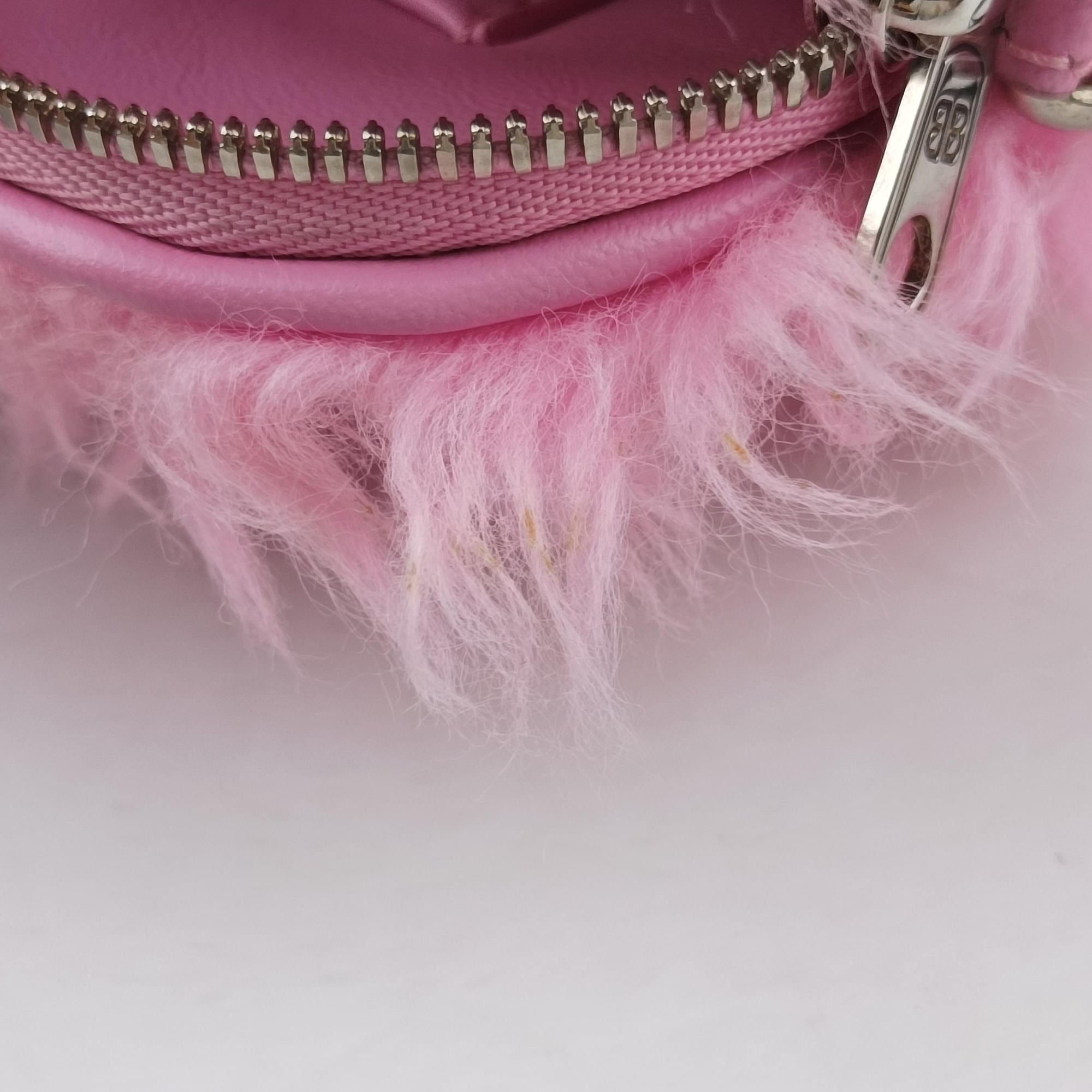 Le Cagole Pink Faux fur 676935.5806.S.535269ル カゴール ピンク フェイクファー 676935.5806.S.535269
