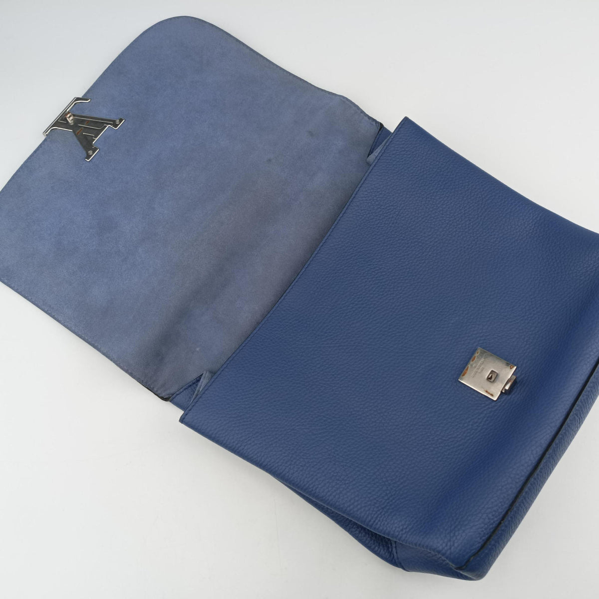 VOLTA ブルー Taurillon leather M50255 MI5115ヴォルタ ブルー トリヨンレザー M50255 MI5115