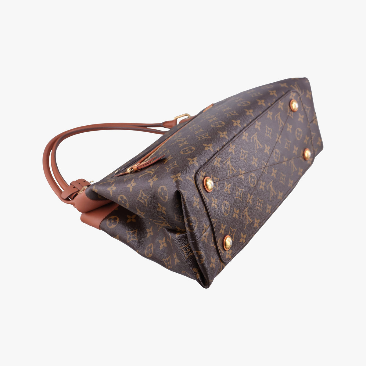 OLYMPE Brown×CAMEL Monogram Canvas×calf leather M40580 SP0182オランプ モノグラム/ブラウン×キャメル モノグラムキャンバス×カーフレザー M40580 SP0182