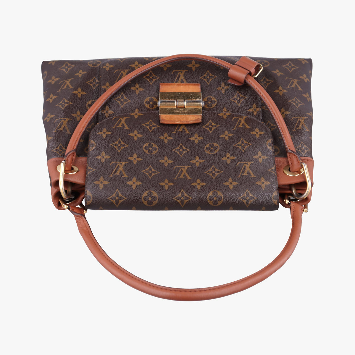 OLYMPE Brown×CAMEL Monogram Canvas×calf leather M40580 SP0182オランプ モノグラム/ブラウン×キャメル モノグラムキャンバス×カーフレザー M40580 SP0182