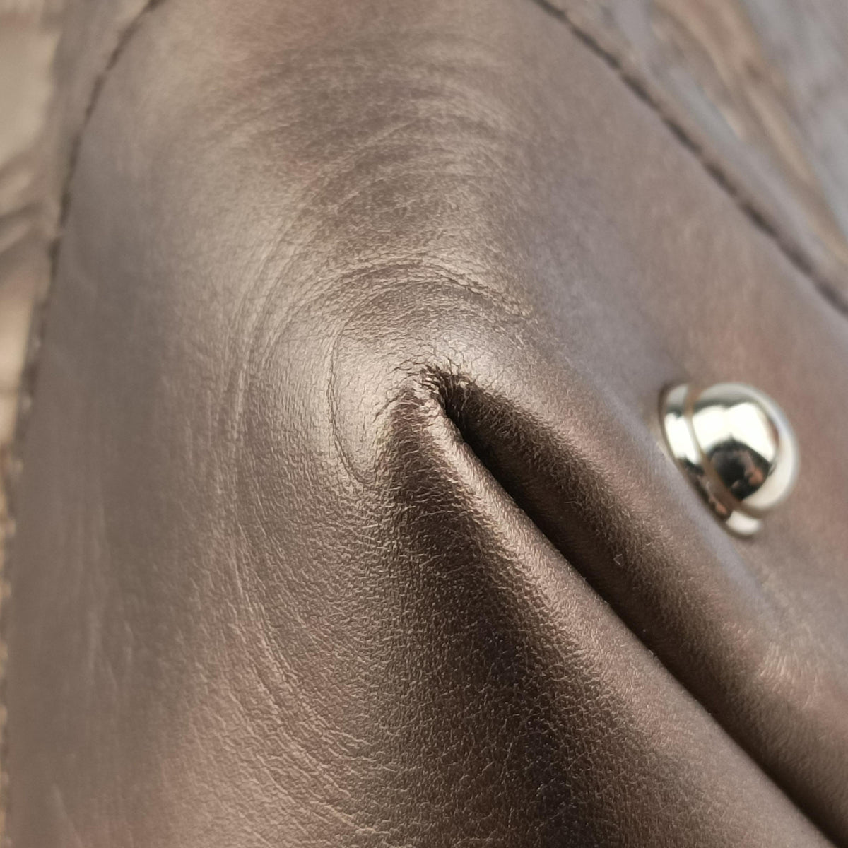 Heart Bit charm Brown leather 269956 G010234242ハートビット チャーム ブラウン レザー 269956 G010234242