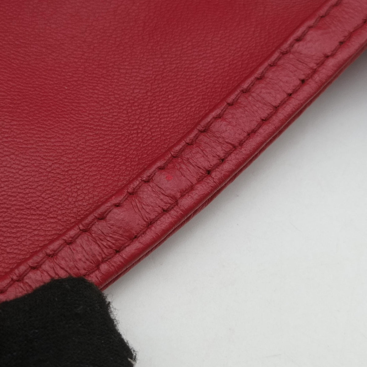 Secondhand Christian Dior Granville Red lambskin shoulderbag | stylenewstar
