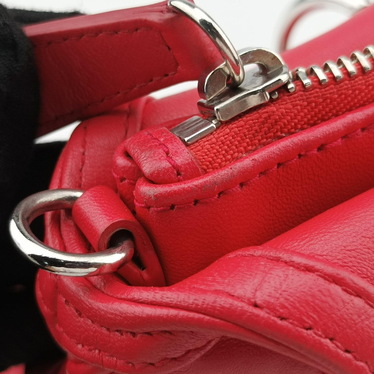 Pre-owned Christian Dior Granville Pink lambskin shoulderbag | stylenewstar