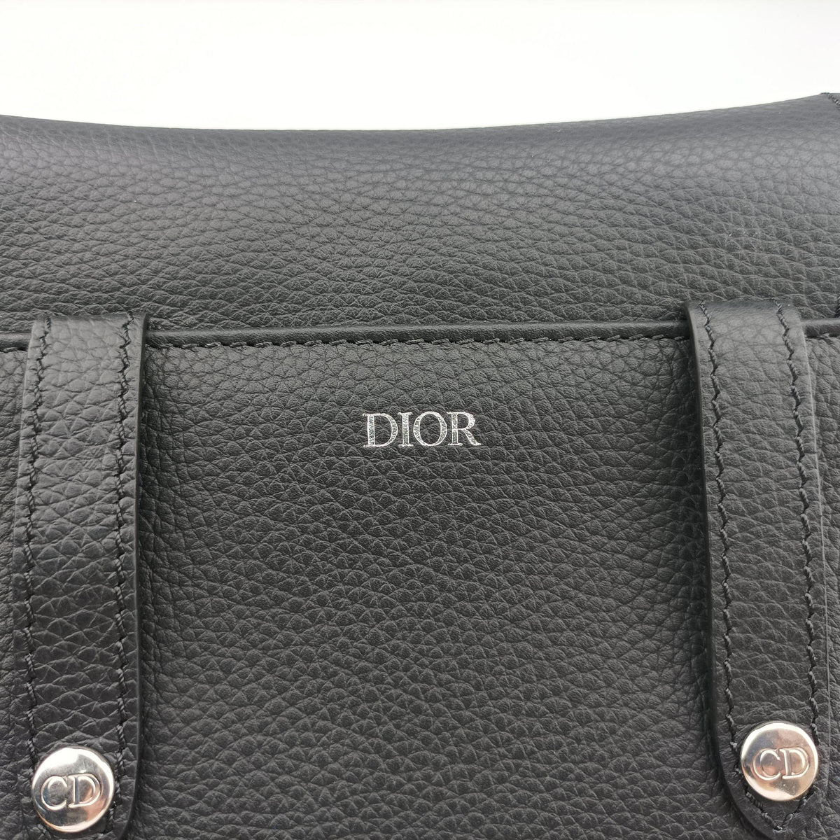 Vintage Christian Dior Cactus Jack Saddle Black Leather bum bag/waist bag | stylenewstar