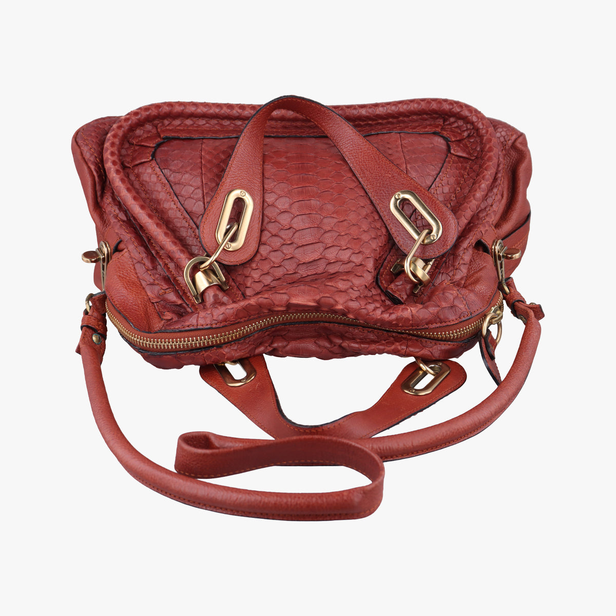 Paraty Burgundy Snakeskin 040956-29パラティ ワインレッド ヘビ革 040956-29