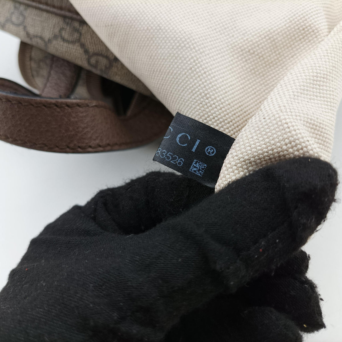 The Three Little Pigs Brown×Multicolour PVC coated canvas 552884 D027883526三匹のこぶた ブラウン×マルチカラー PVCコーティングキャンバス 552884 D027883526