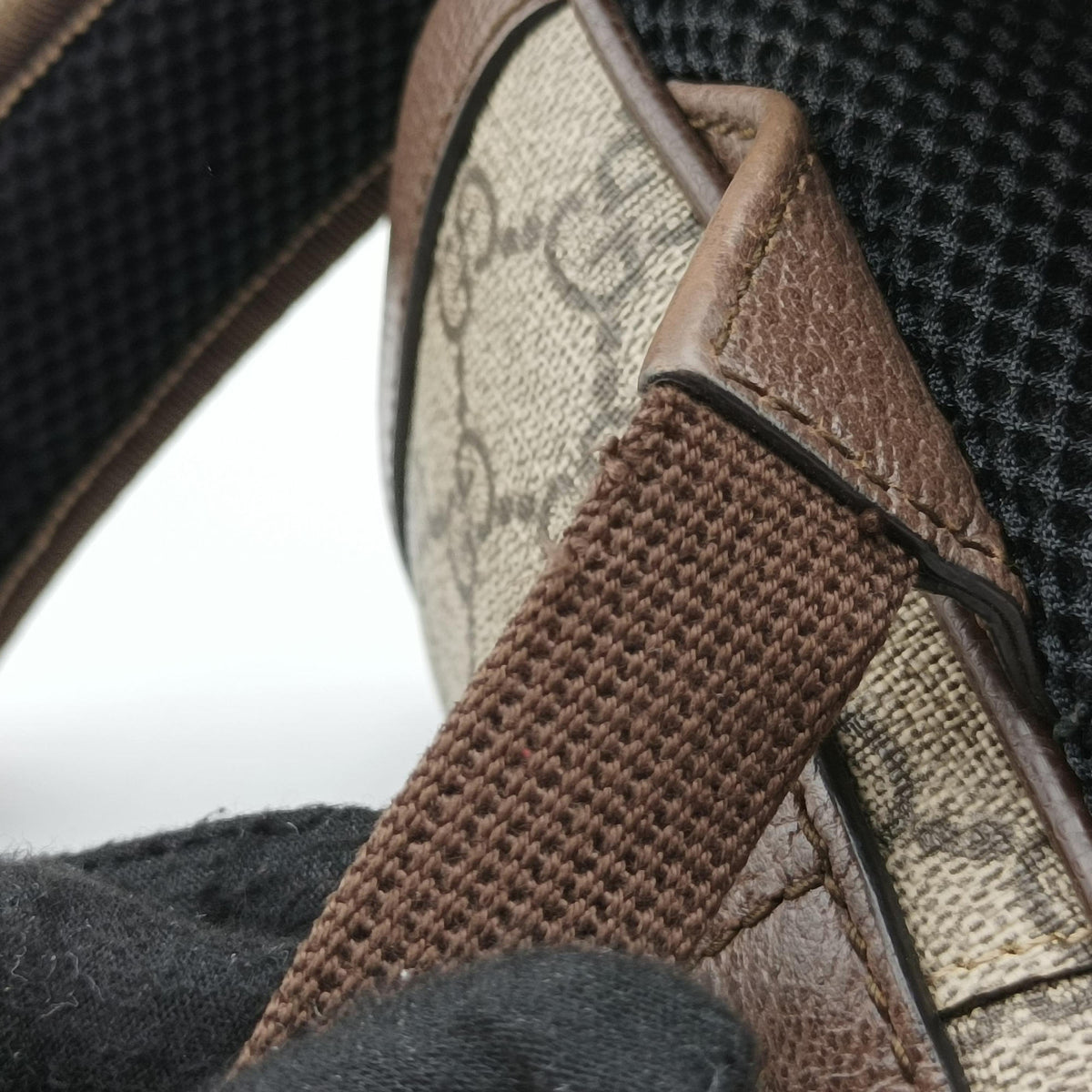 The Three Little Pigs Brown×Multicolour PVC coated canvas 552884 D027883526三匹のこぶた ブラウン×マルチカラー PVCコーティングキャンバス 552884 D027883526