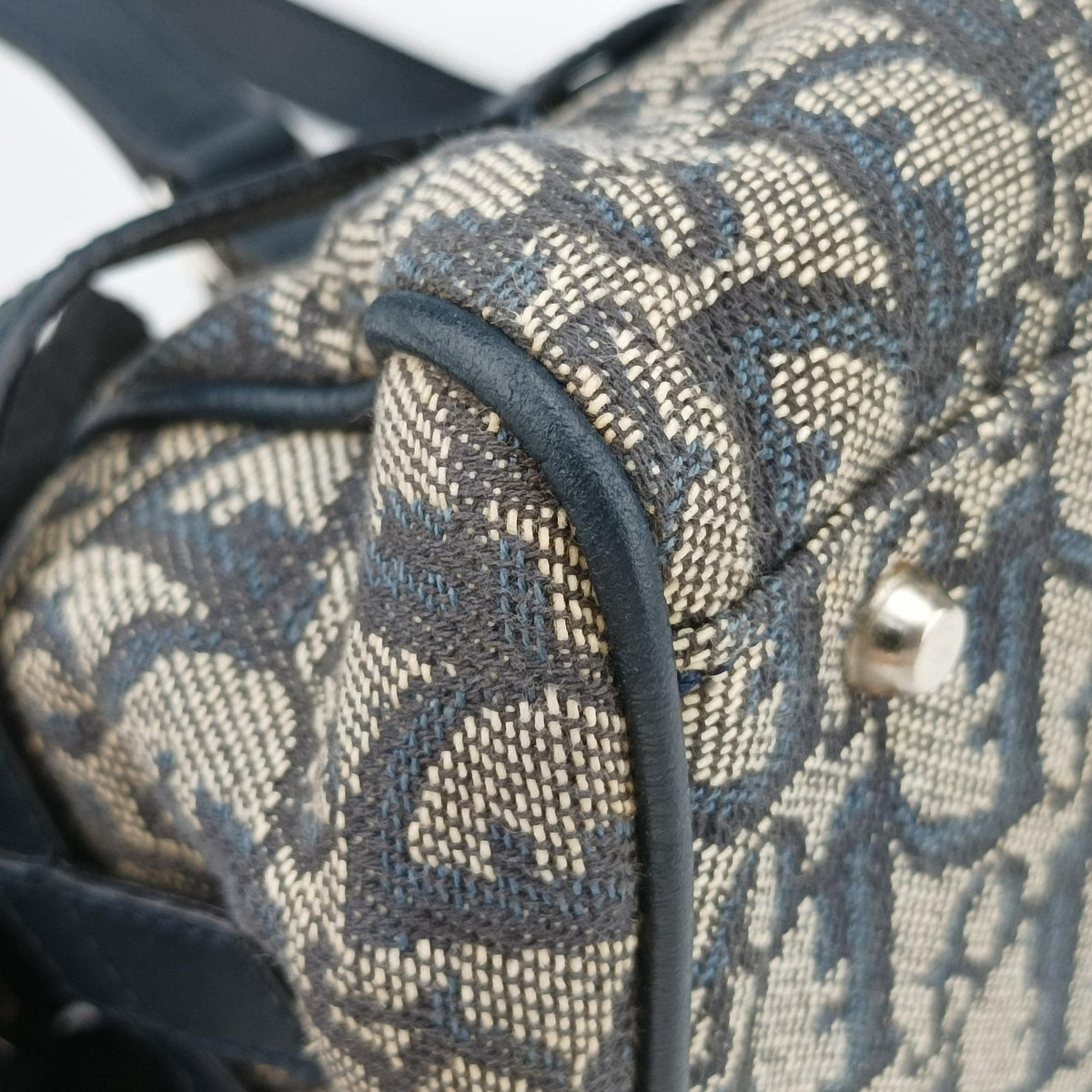 Trotter Navy×Gray Jacquard BO L 0094トロッター ネイビー×グレー ジャガード BO L 0094