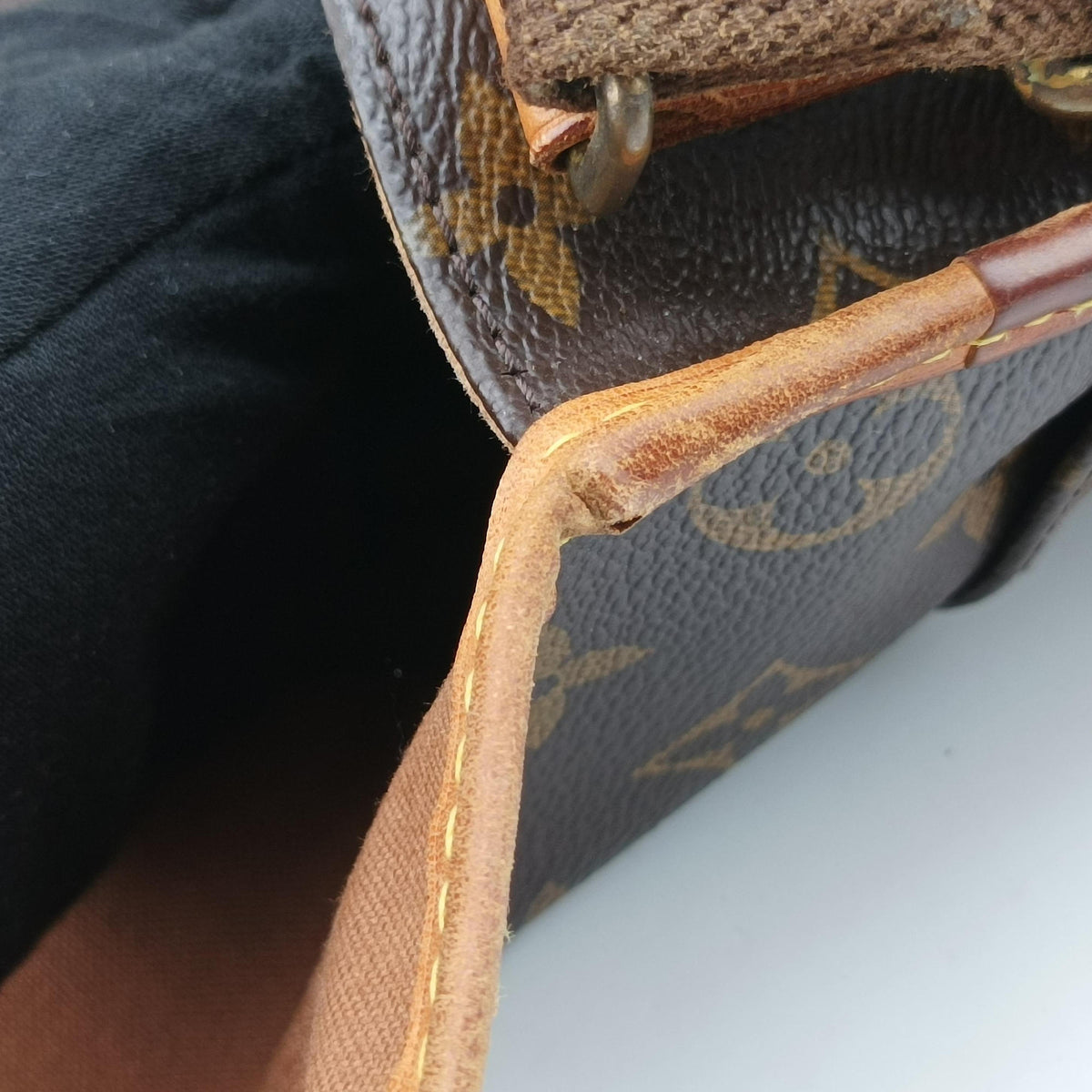 Pre-owned Louis Vuitton Messenger Bosphore Brown Monogram Canvas M40105 shoulderbag | stylenewstar