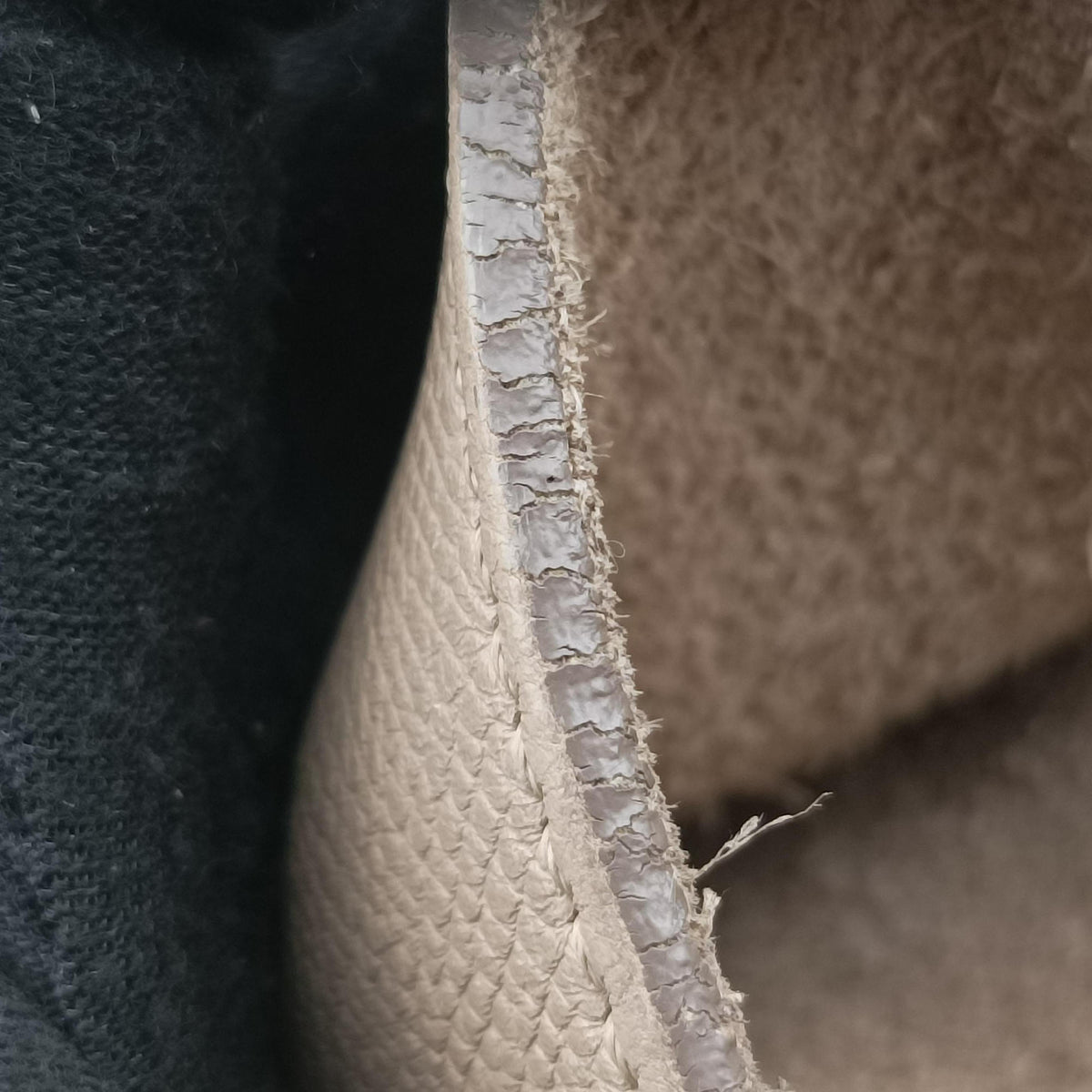 Belt Mini Beige Leather Lot number unknownベルトミニ ベージュ レザー 製番不明