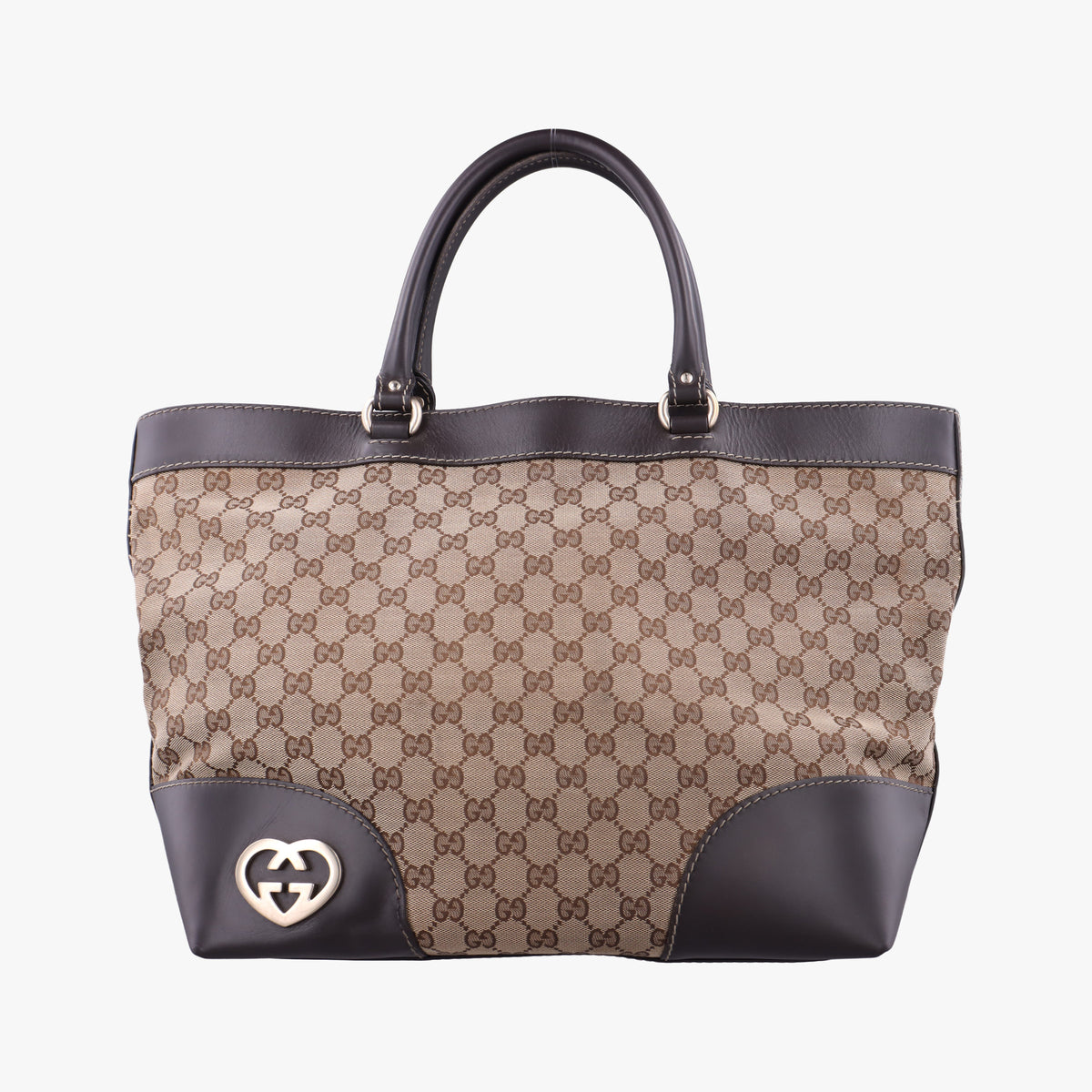 Lovely Brown Canvas×Leather 257071 C8375750ラブリー ブラウン キャンバス×レザー 257071 C8375750