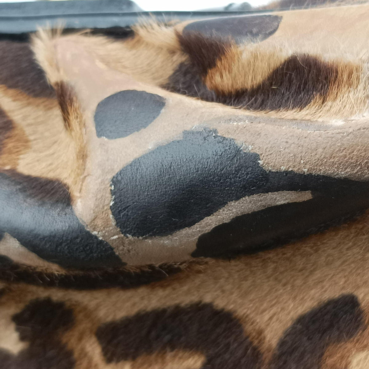 Leopard Polly Monogram Leopard Python leather×pony M95282 AR1006ヒョウ ポリー モノグラム レオパード パイソンレザー×ハラコ M95282 AR1006