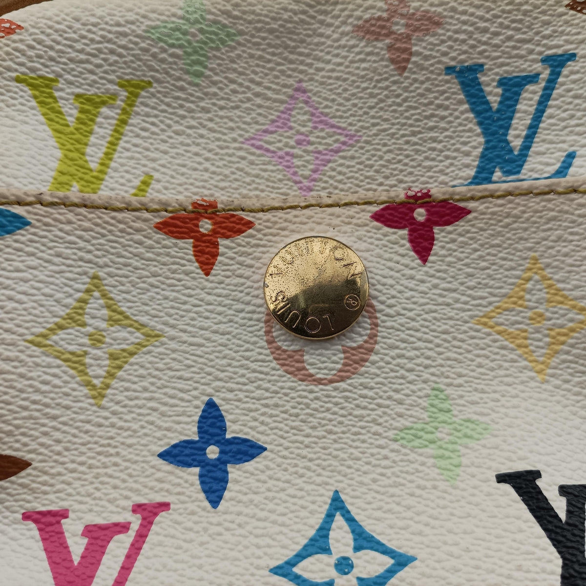 Pre-owned Louis Vuitton RIFT White Monogram Multicolor M40055 shoulderbag | stylenewstar