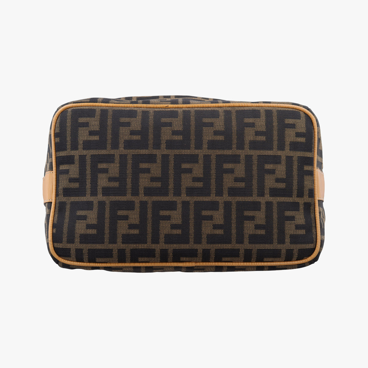 Pre-owned Fendi Zucca Print Brown canvas handbag | stylenewstar