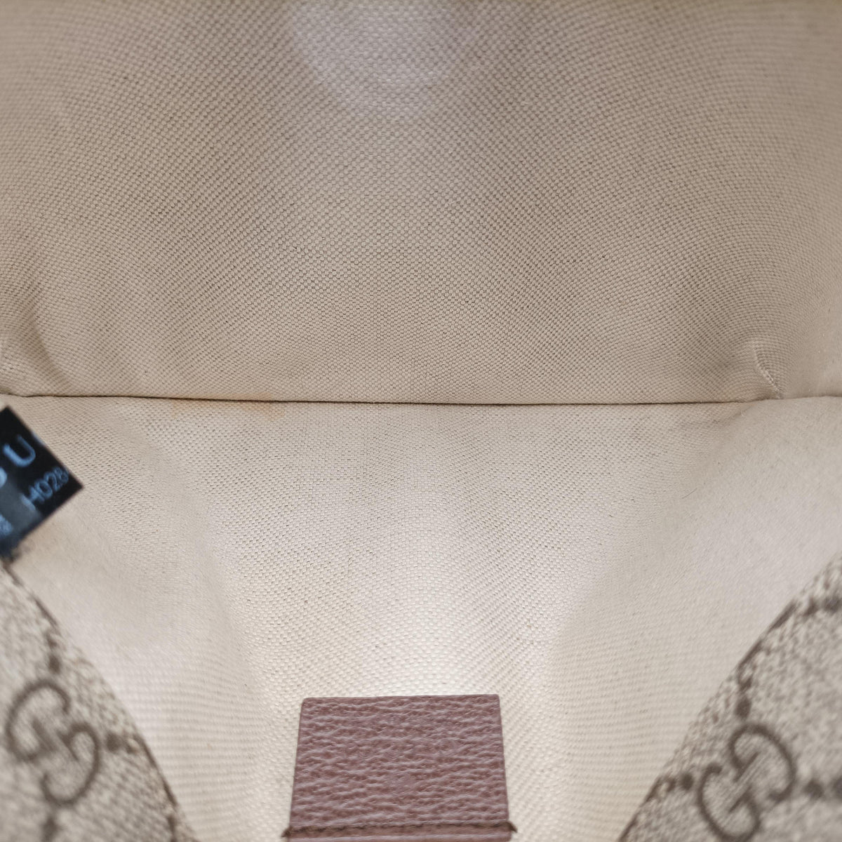 NEO VINTAGE GG Supreme beige×Brown PVC coated canvas×Leather 493930 H028447112ネオ ヴィンテージ GGスプリーム ベージュ×ブラウン PVCコーティングキャンバス×レザー 493930 H028447112