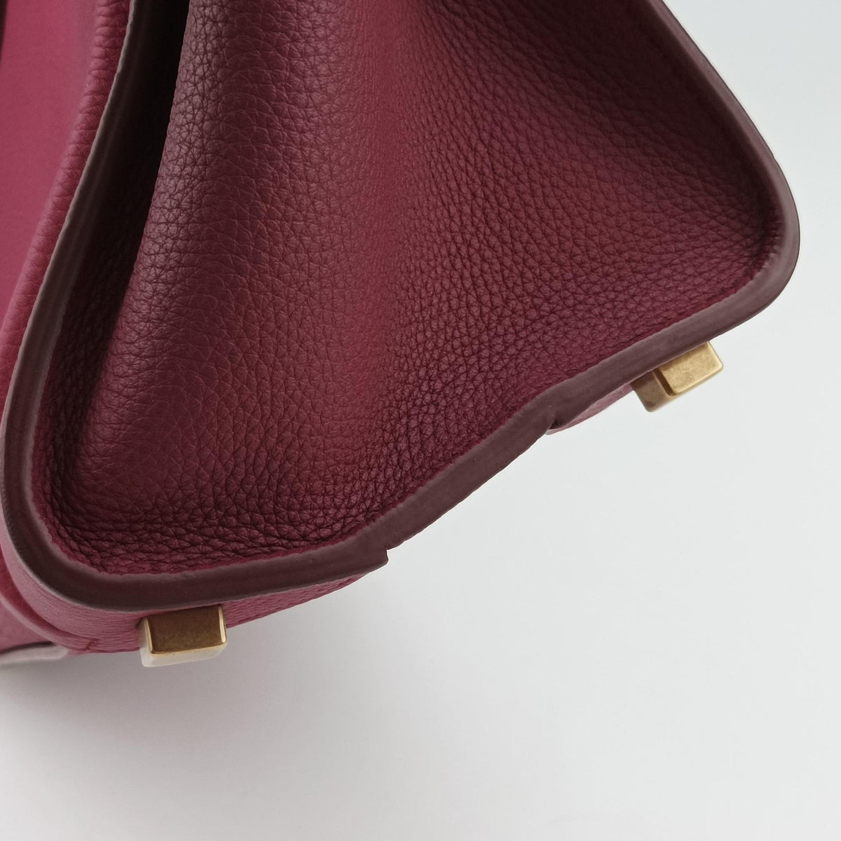 Luggage Micro shopper raspberry Leather F-AT-1137 F-CU-1157ラゲージマイクロショッパー ラズベリー レザー F-AT-1137 F-CU-1157
