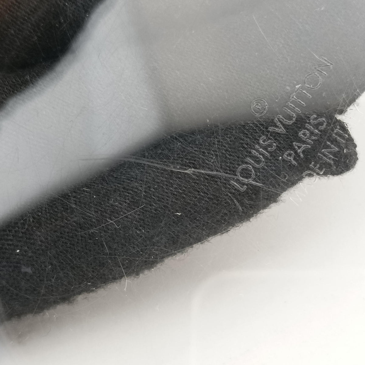 Pre-owned Louis Vuitton Box Scott Transparent Monogram Plexiglass clutchbag | stylenewstar