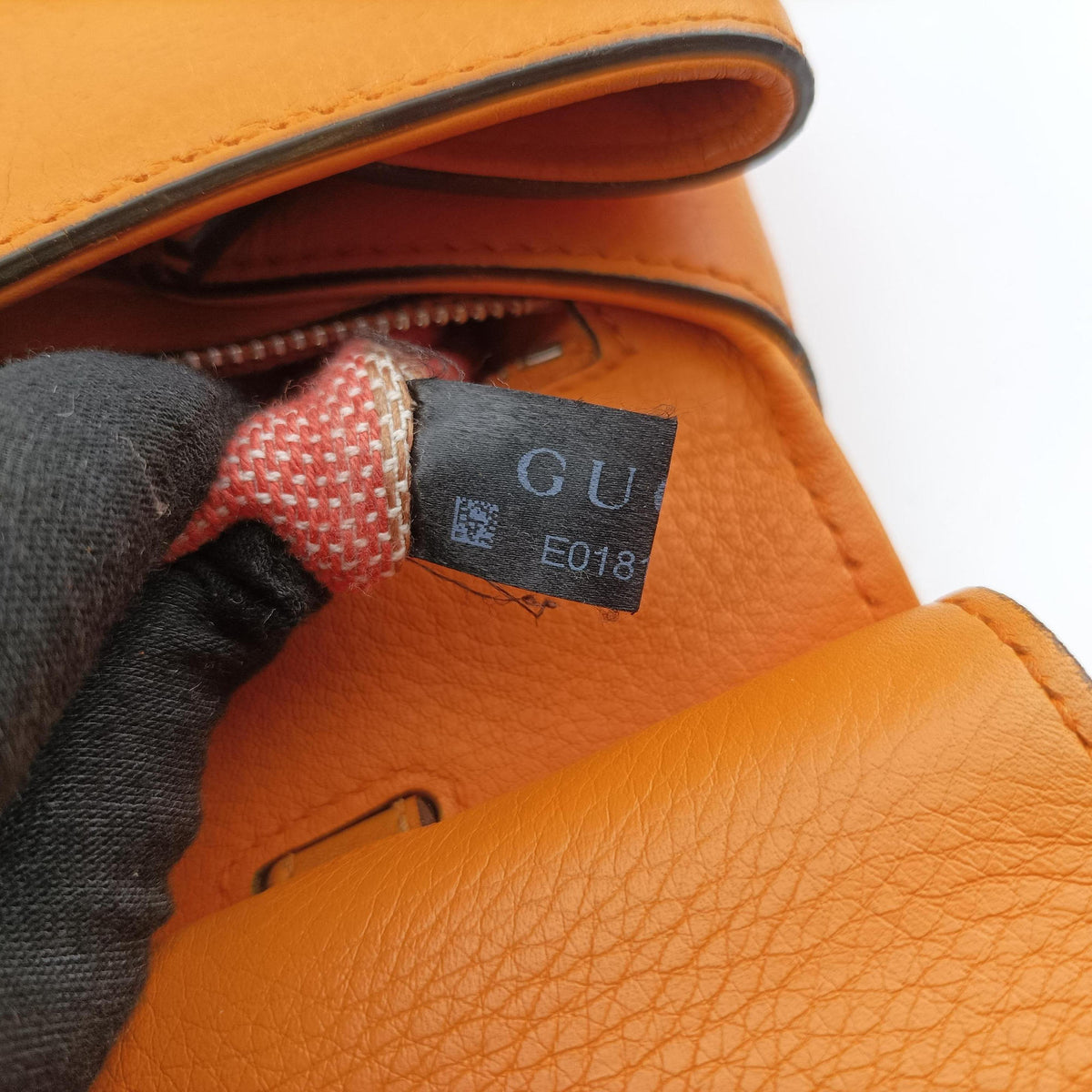 Bamboo Daily Orange Leather 370831 E018104255バンブーデイリー オレンジ レザー 370831 E018104255