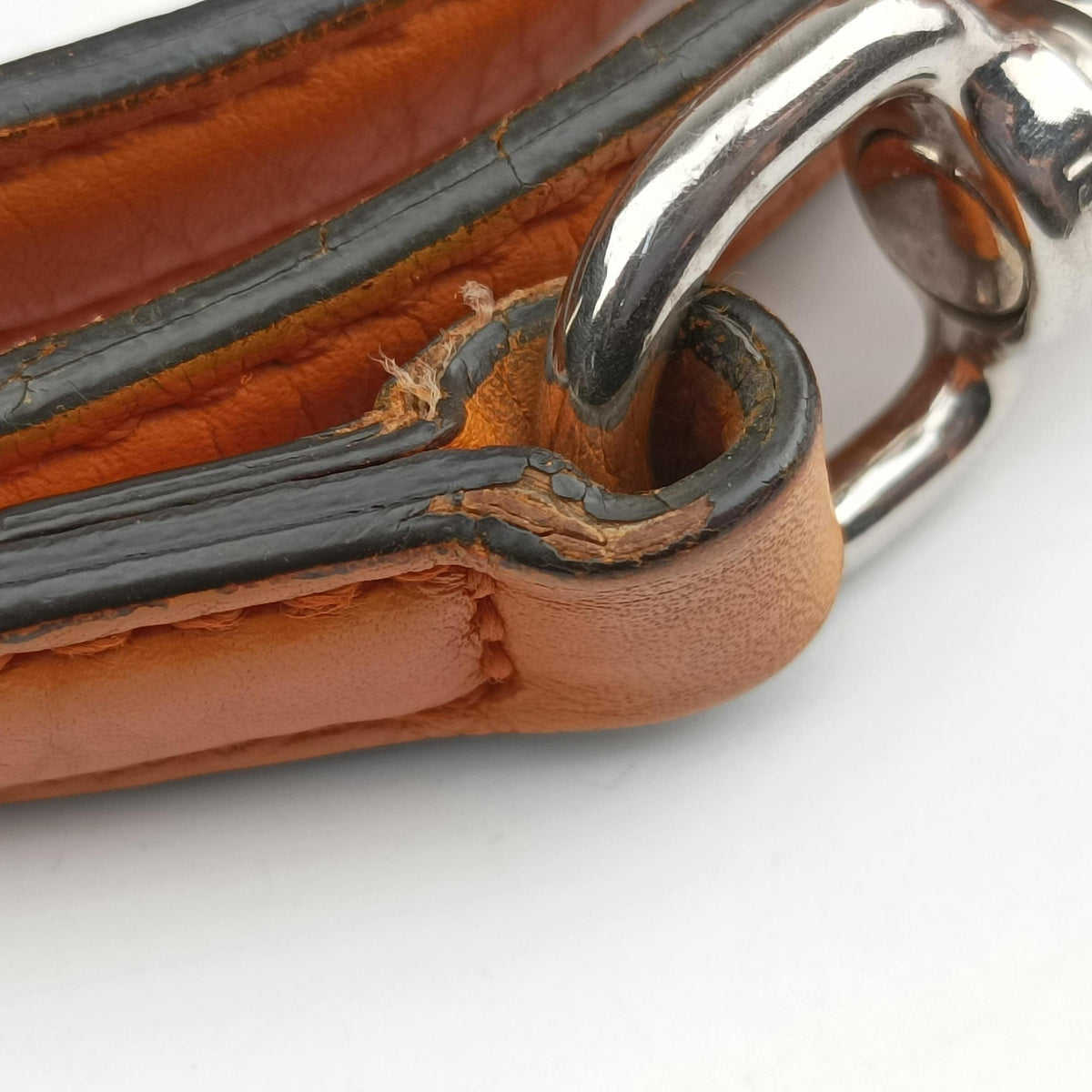 Bamboo Daily Orange Leather 370831 E018104255バンブーデイリー オレンジ レザー 370831 E018104255