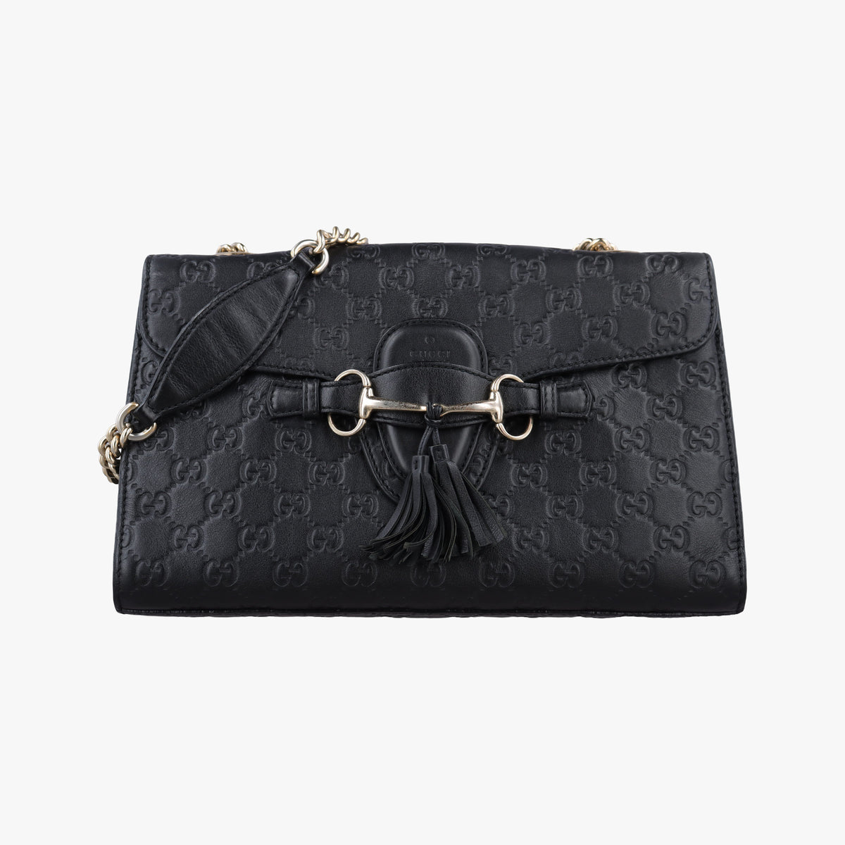 Emily Black Leather 295402 G018196180エミリー ブラック レザー 295402 G018196180