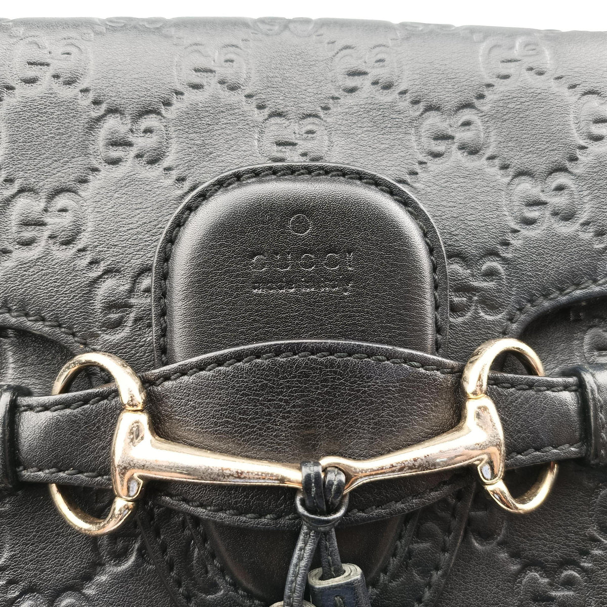Emily Black Leather 295402 G018196180エミリー ブラック レザー 295402 G018196180
