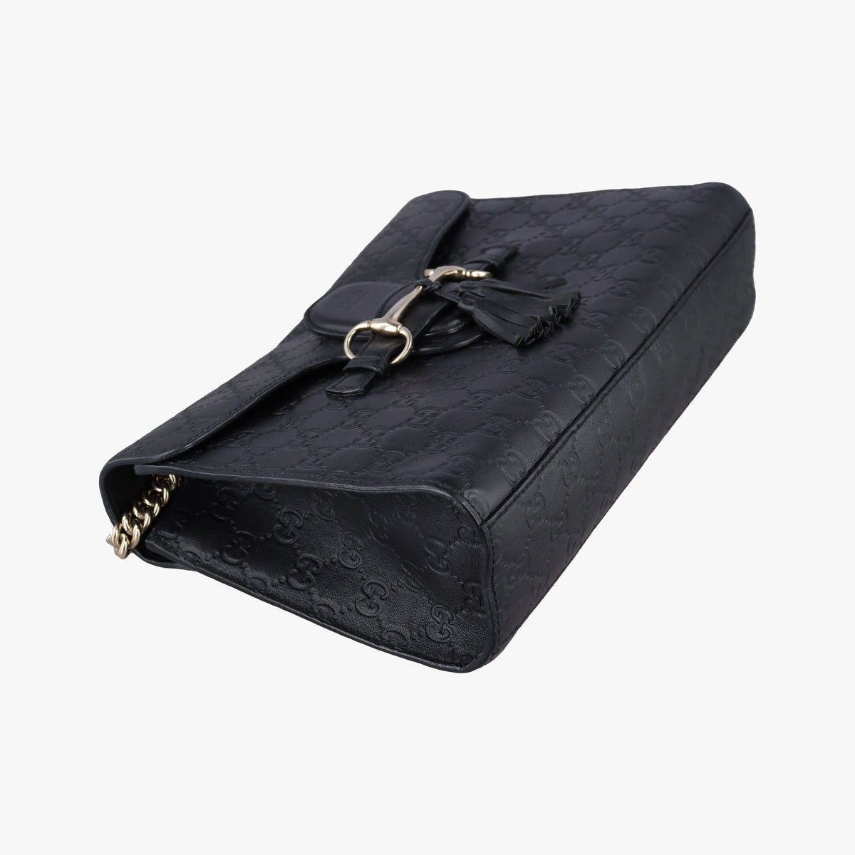 Emily Black Leather 295402 G018196180エミリー ブラック レザー 295402 G018196180