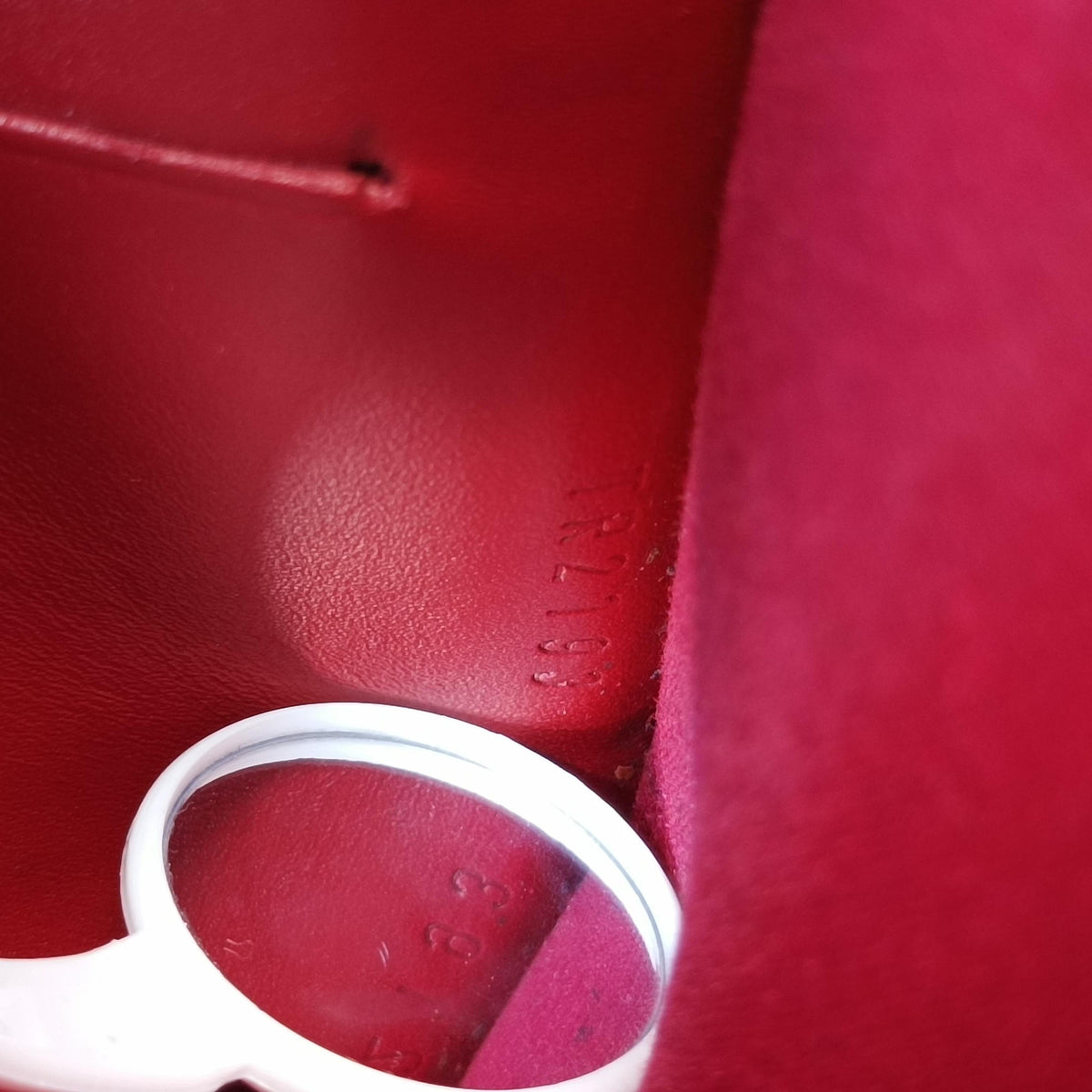 Pre-owned Louis Vuitton Clutch Ana pomme d'amour Vernis M90095 shoulderbag | stylenewstar