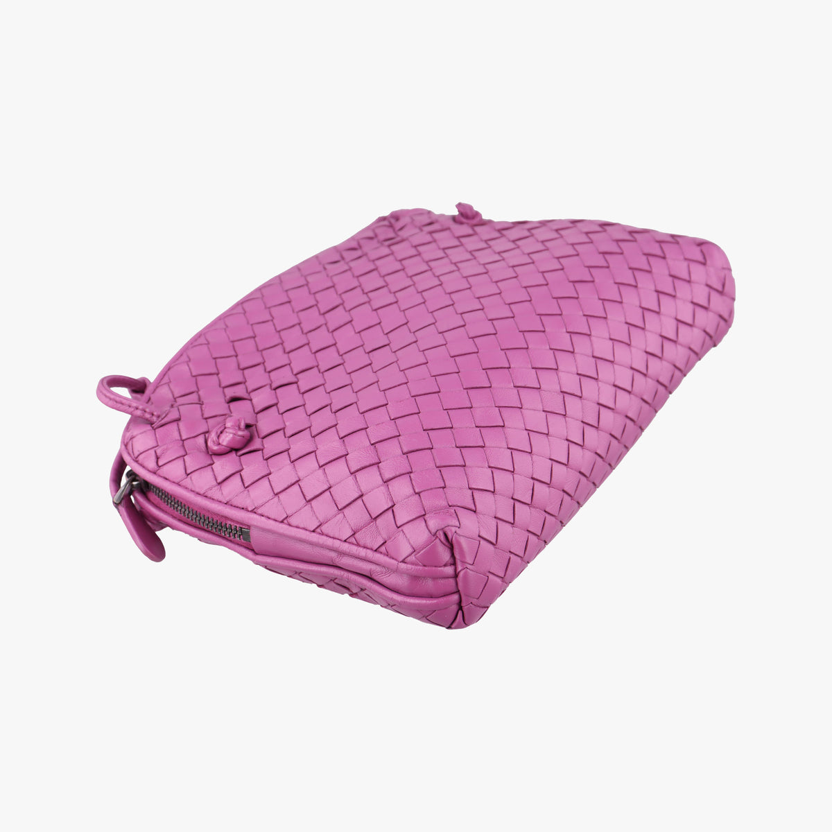 NODINI Intrecciato Purple lambskin B05645986Zノディーニ イントレチャート パープル ラムスキン B05645986Z