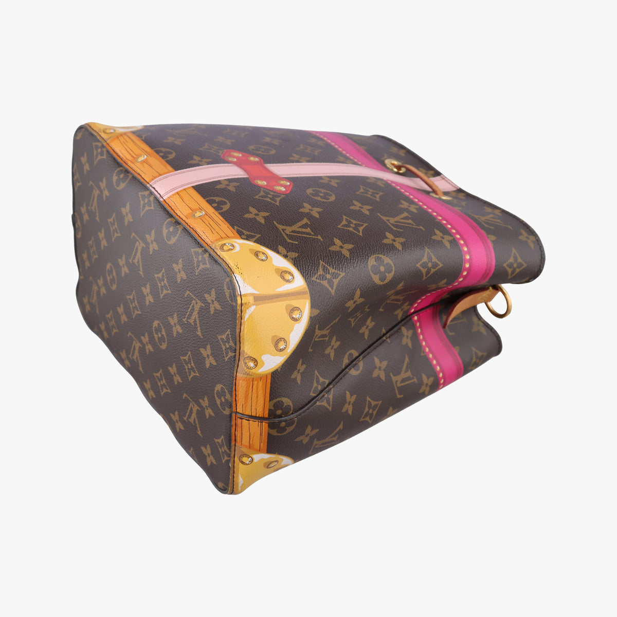 NeoNoe brown×Multicolor Monogram Summer Trunk Canvas M40649 SP0198 IC Chipネオノエ モノグラム/ブラウン×マルチカラー モノグラム サマートランクキャンバス M40649 SP0198 ICチップ
