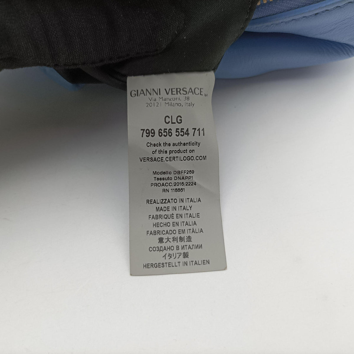 Medusa Blue Leather CLG799656554711メデューサ ブルー レザー CLG799656554711