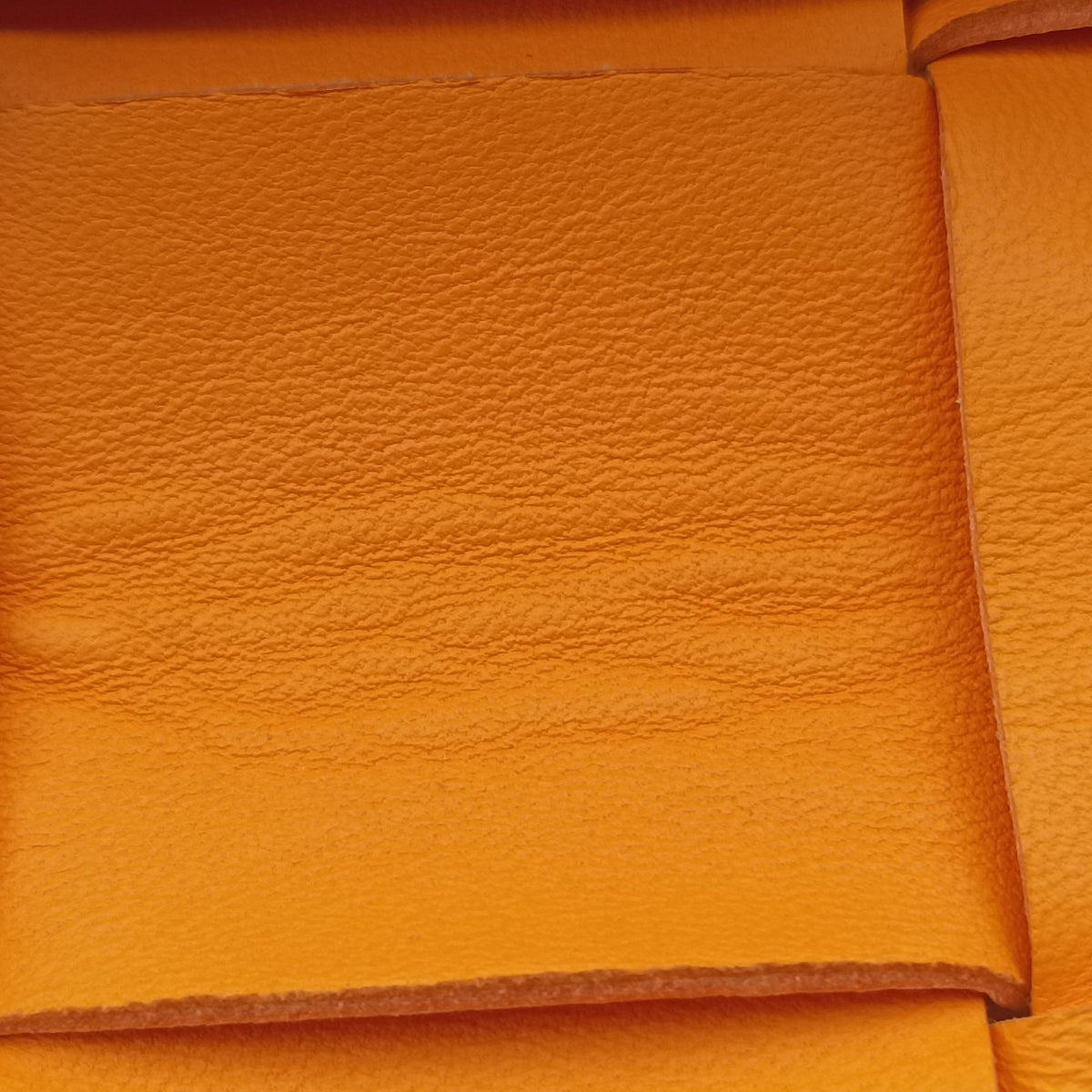 Pre-owned Bottega Veneta candy cassette Orange lambskin shoulderbag | stylenewstar
