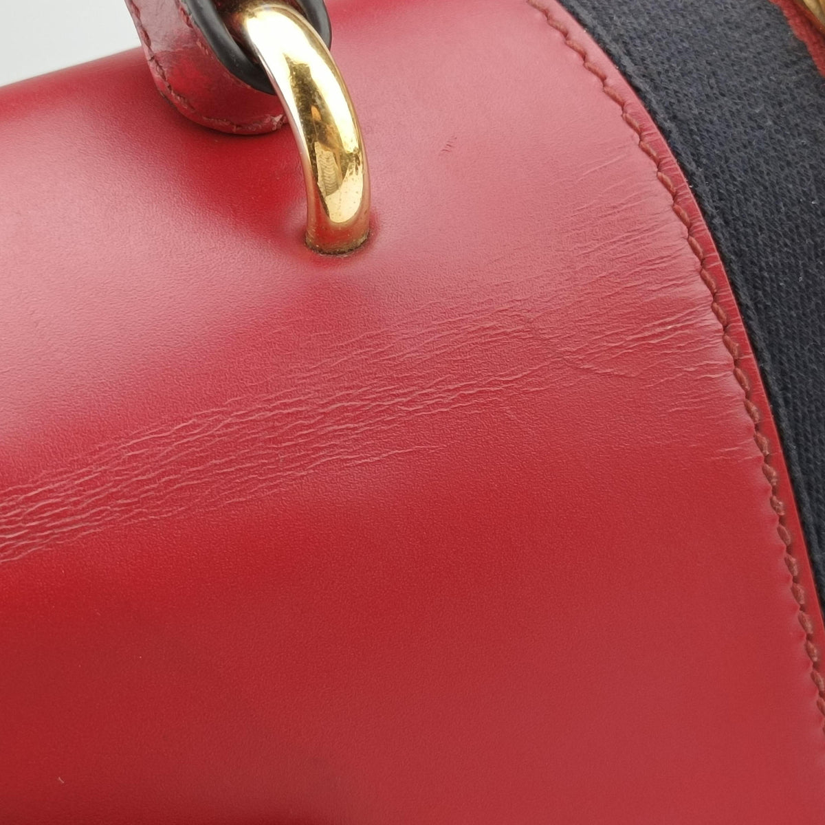 Sylvie Red Leather 431665 D023100035シルヴィ レッド レザー 431665 D023100035
