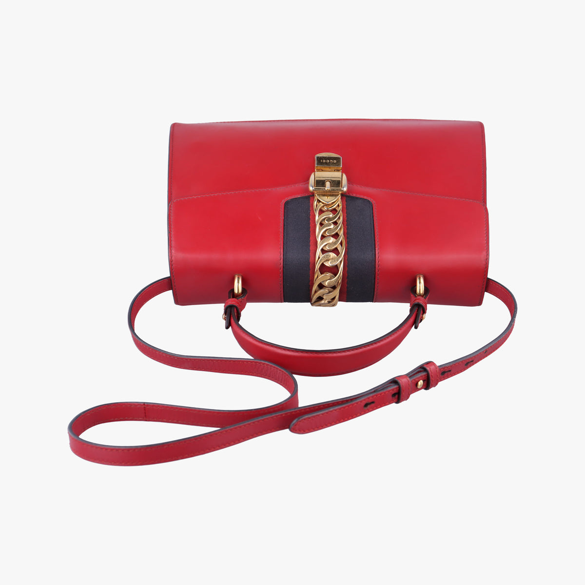 Sylvie Red Leather 431665 D023100035シルヴィ レッド レザー 431665 D023100035