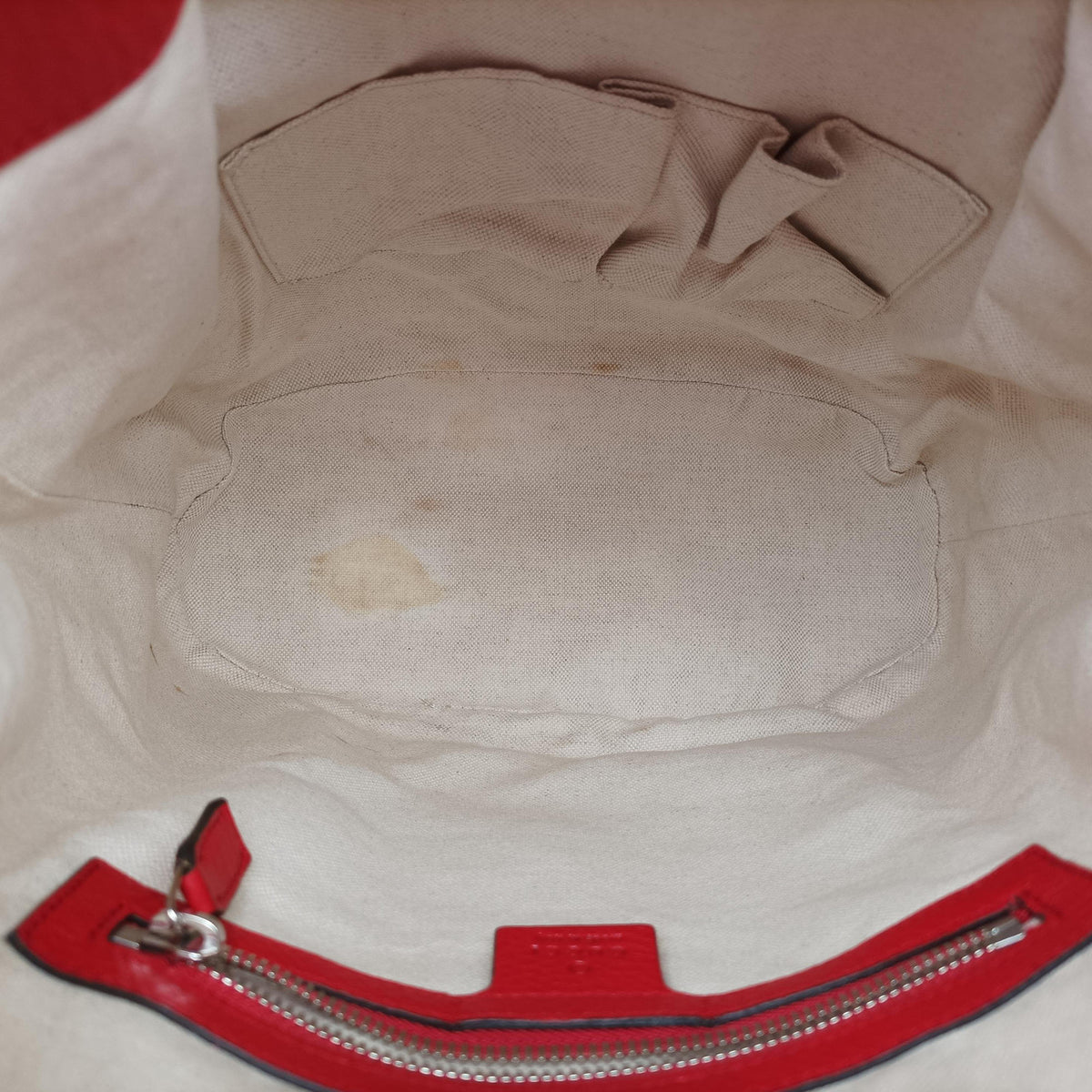 Vintage Gucci Soho Red Leather 368588 backpack/rucksack | stylenewstar