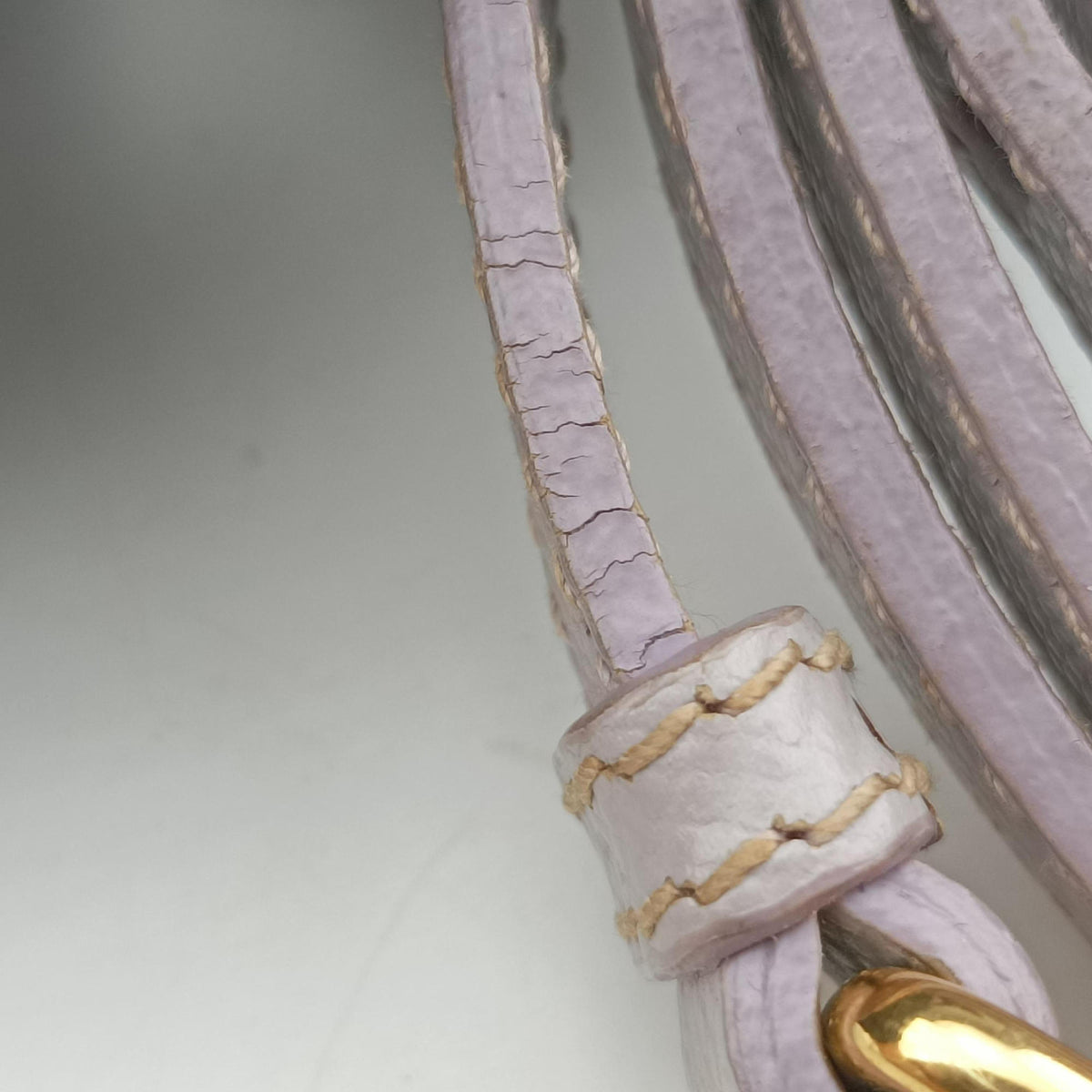 Double Cuir Purple SAFFIANO Leather 1BG775 180/Bダブル キュイール パープル サフィアーノレザー 1BG775 180/B