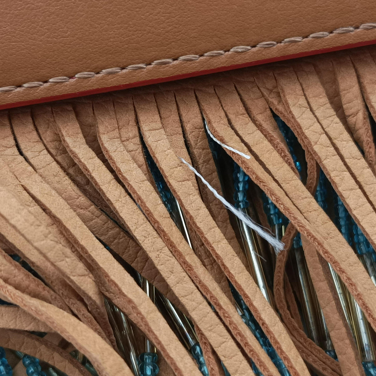 Pre-owned Christian Louboutin Sweet Charity Brown Leather shoulderbag | stylenewstar