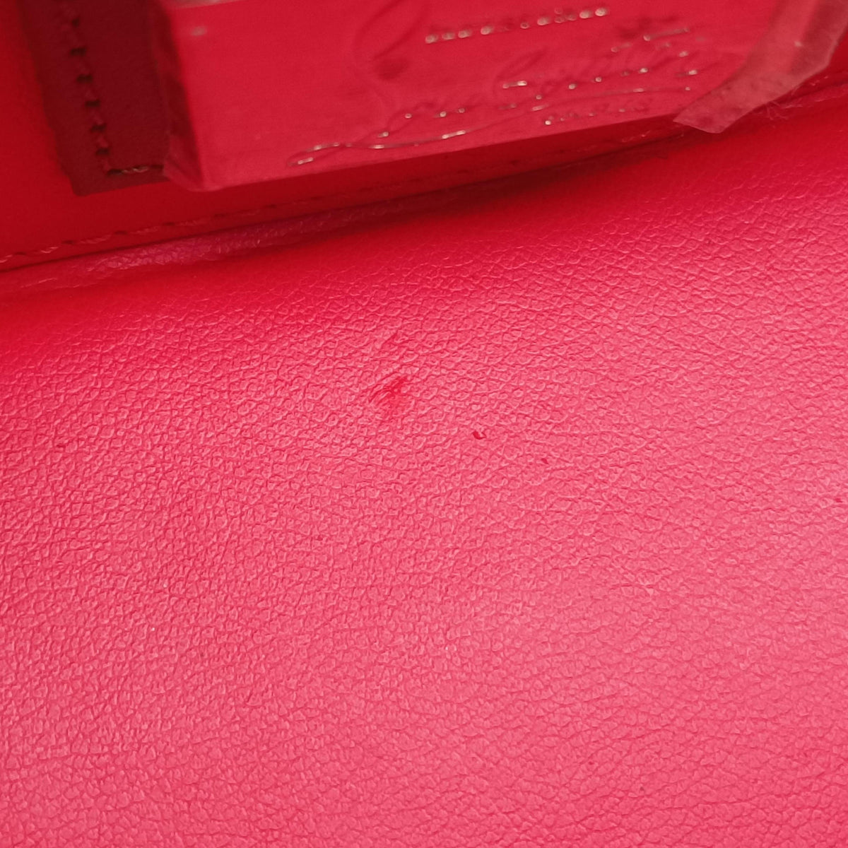 Pre-owned Christian Louboutin Sweet Charity Brown Leather shoulderbag | stylenewstar