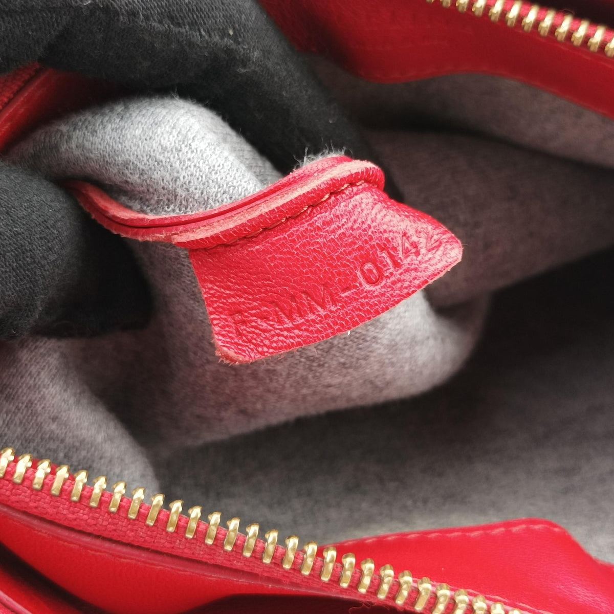 TRIO Red Lambskin F-MM-0142トリオ レッド ラムスキン F-MM-0142