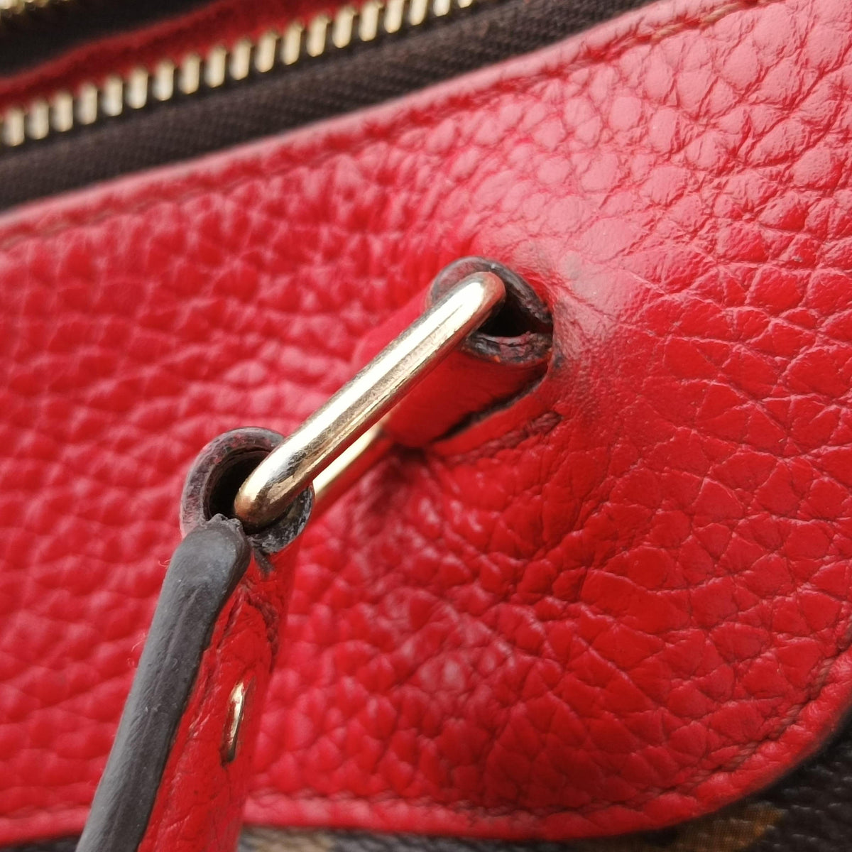 RETIRO PM brown×COQUELICOT Monogram Canvas×calf leather M50057 DR4164レティーロPM モノグラム/ブラウン×コクリコ モノグラムキャンバス×カーフレザー M50057 DR4164