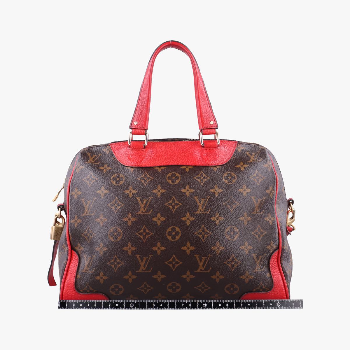 RETIRO PM brown×COQUELICOT Monogram Canvas×calf leather M50057 DR4164レティーロPM モノグラム/ブラウン×コクリコ モノグラムキャンバス×カーフレザー M50057 DR4164