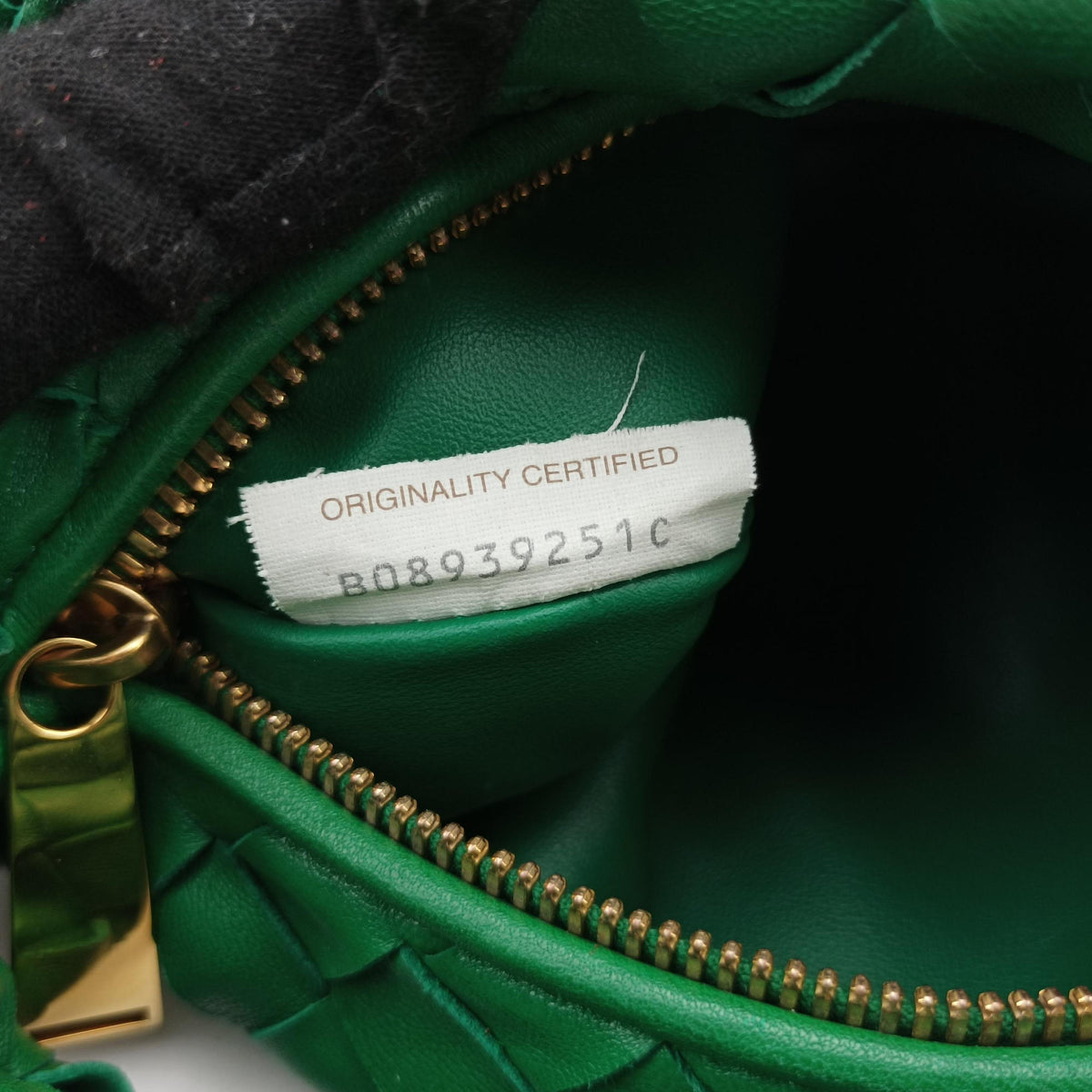 Pre-owned Bottega Veneta The Jodie Green lambskin handbag | stylenewstar
