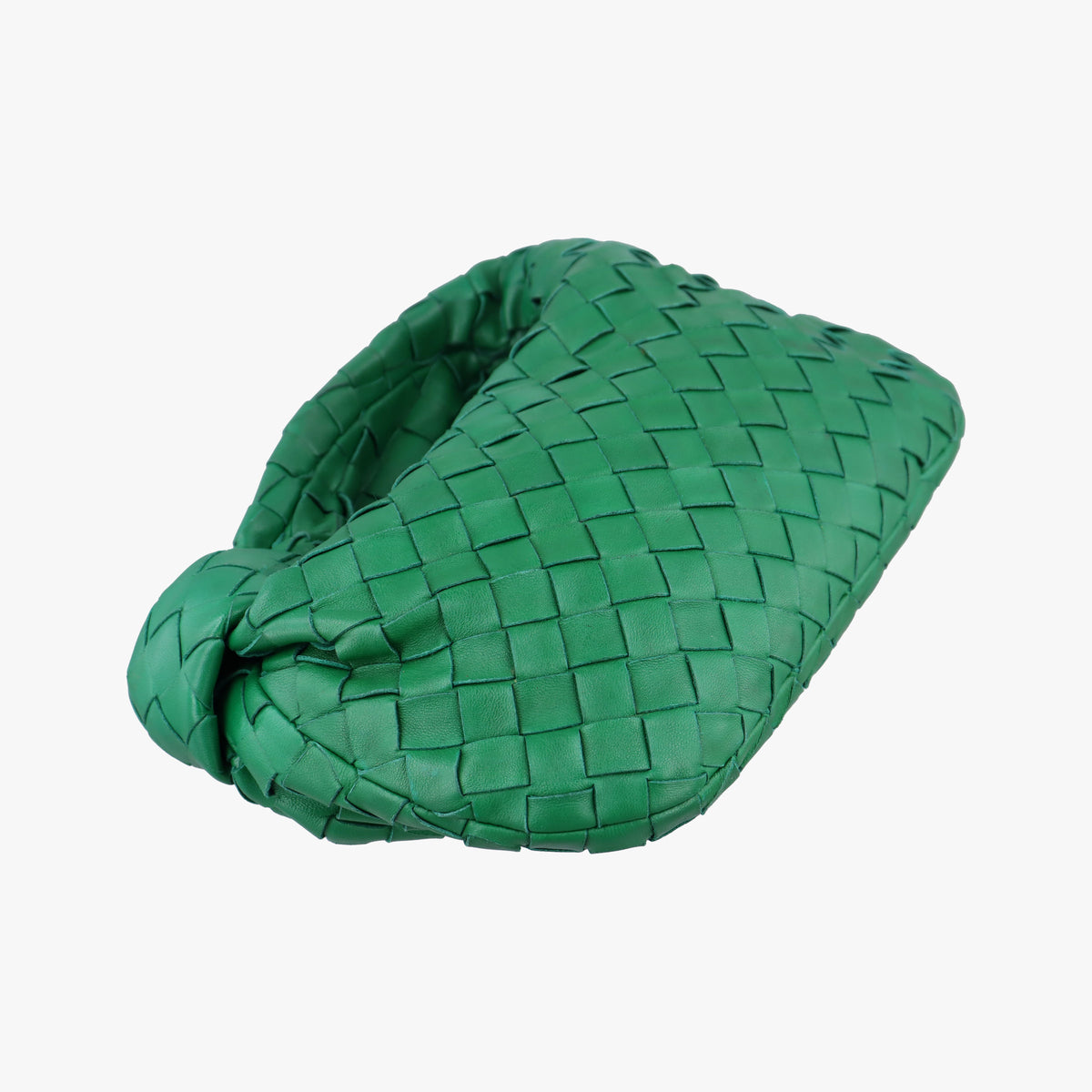 Pre-owned Bottega Veneta The Jodie Green lambskin handbag | stylenewstar