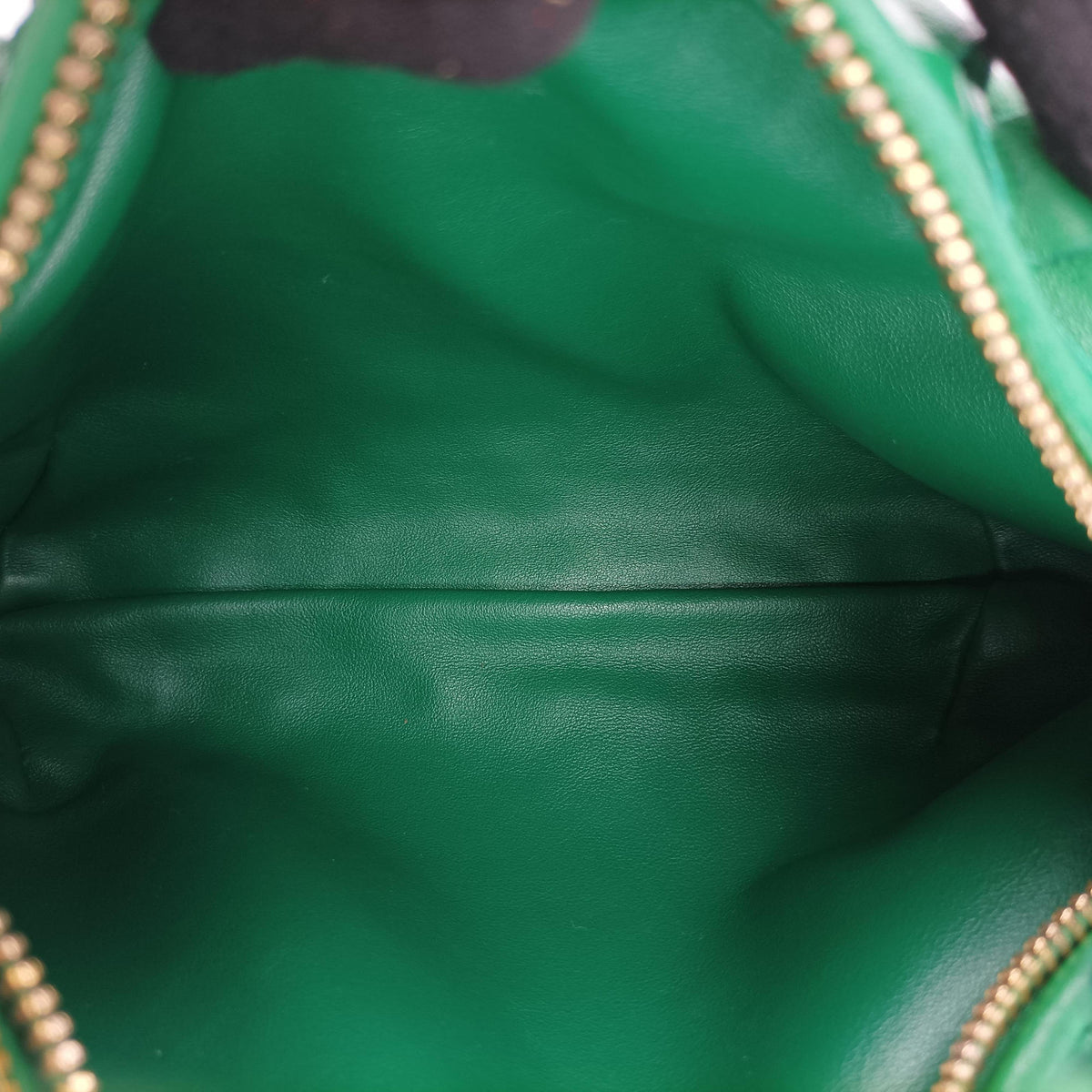 Pre-owned Bottega Veneta The Jodie Green lambskin handbag | stylenewstar