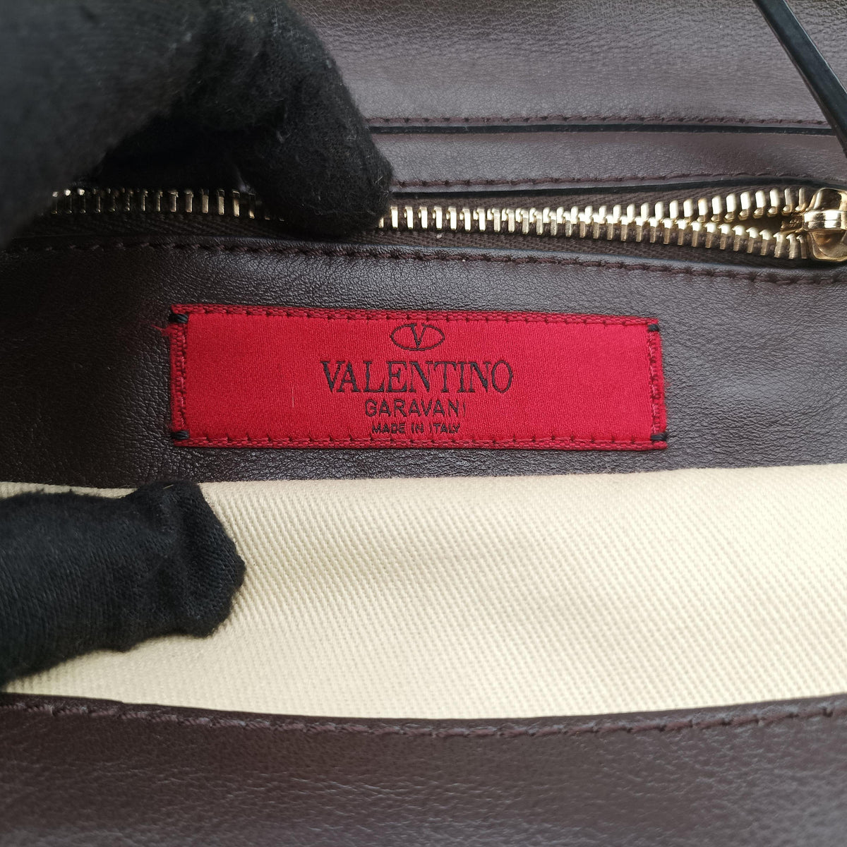 Rockstud Brown ponyhair Lot number unknownロックスタッド ブラウン ハラコ 製番不明