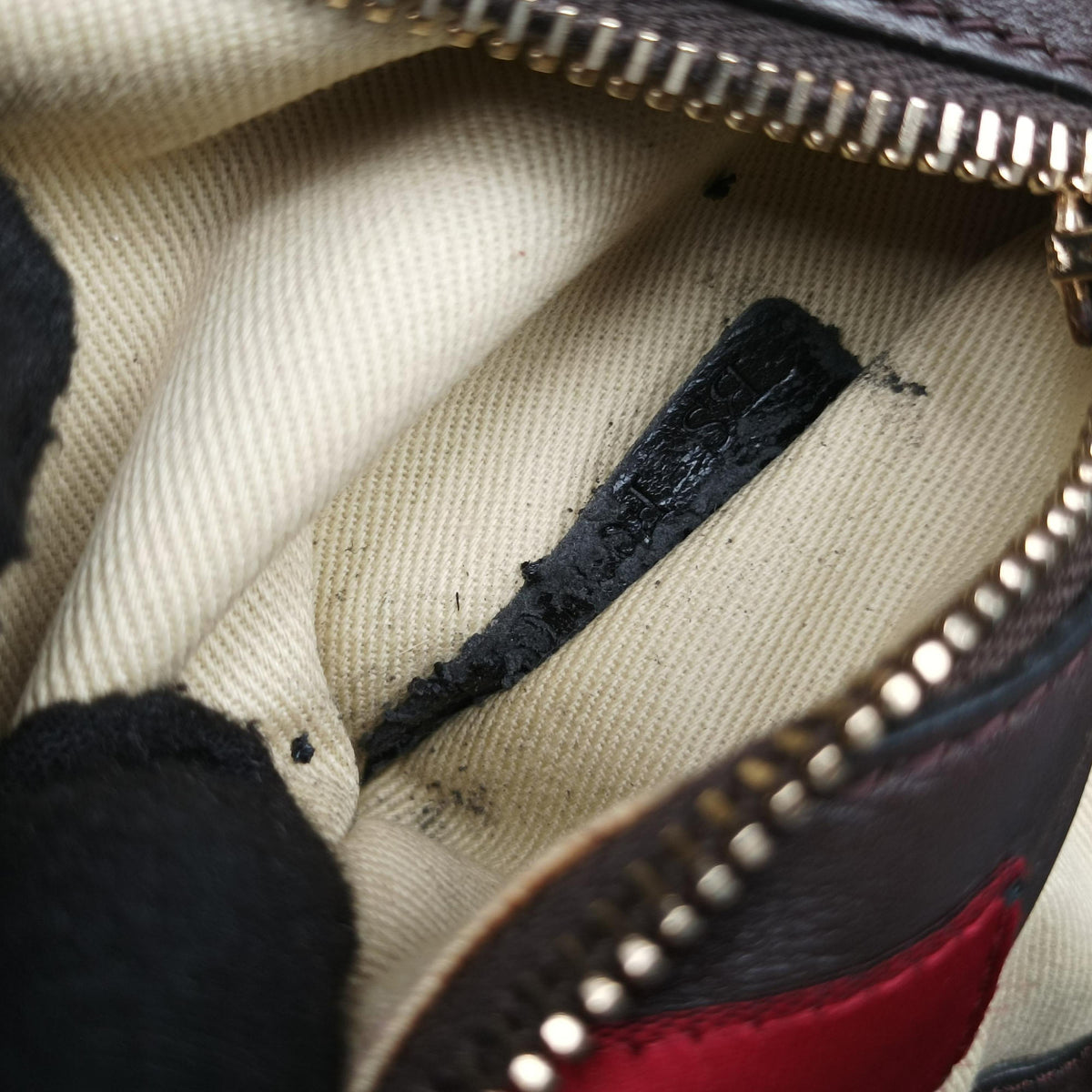 Rockstud Brown ponyhair Lot number unknownロックスタッド ブラウン ハラコ 製番不明