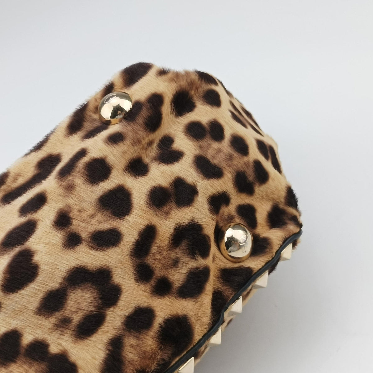Rockstud Brown ponyhair Lot number unknownロックスタッド ブラウン ハラコ 製番不明