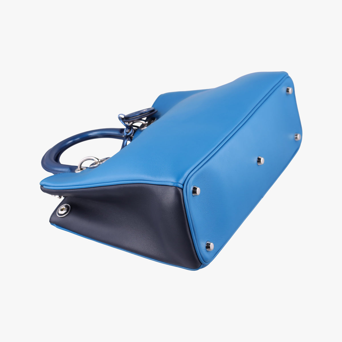 Diorissimo Blue Patent x Leather 09-MA-1105ディオリッシモ ブルー エナメル x レザー 09-MA-1105